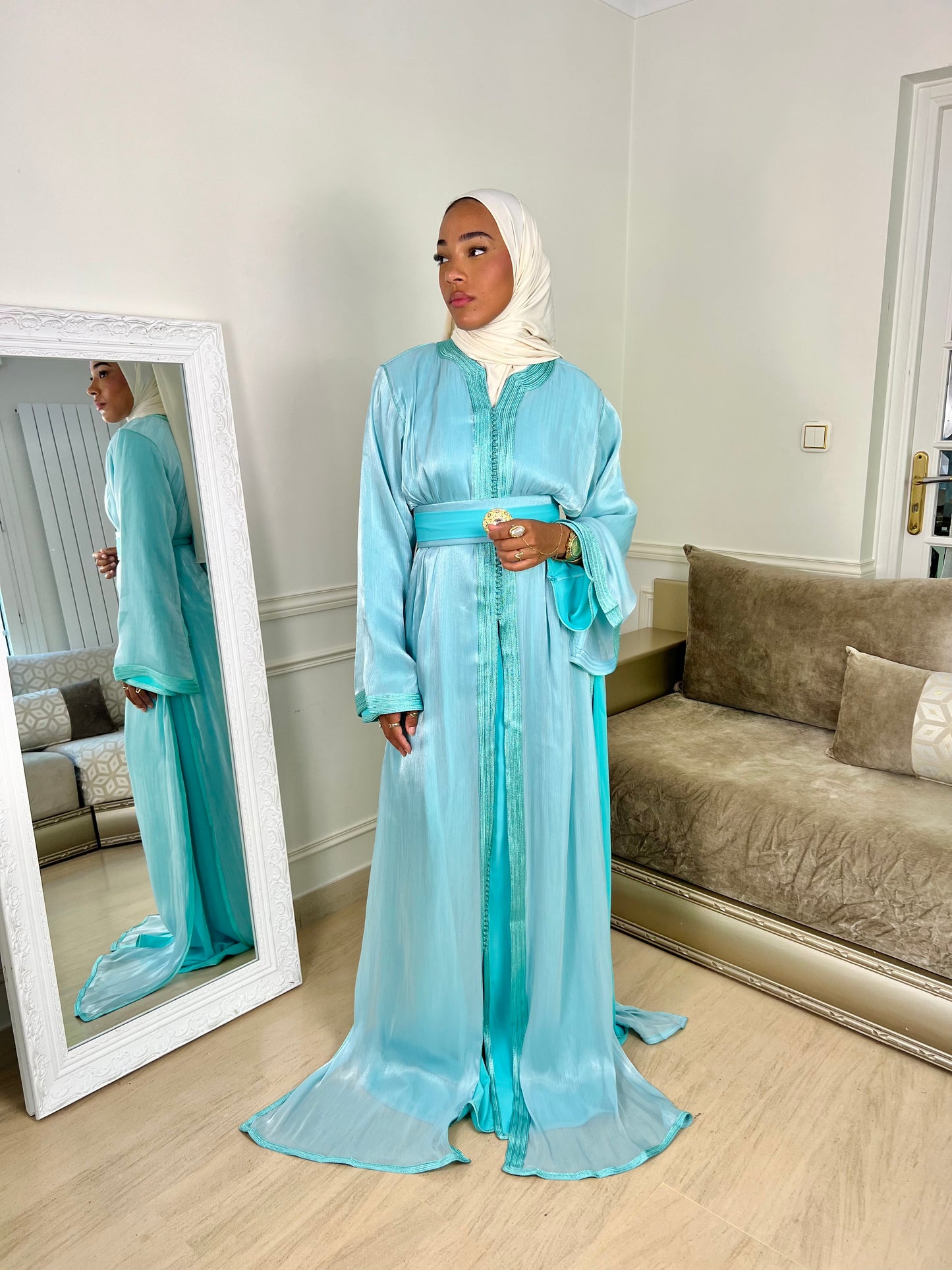 Tekcheta Organza bleu