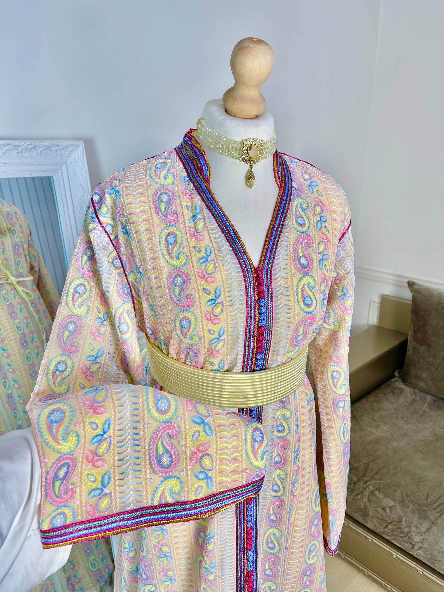 Caftan Sari pastel
