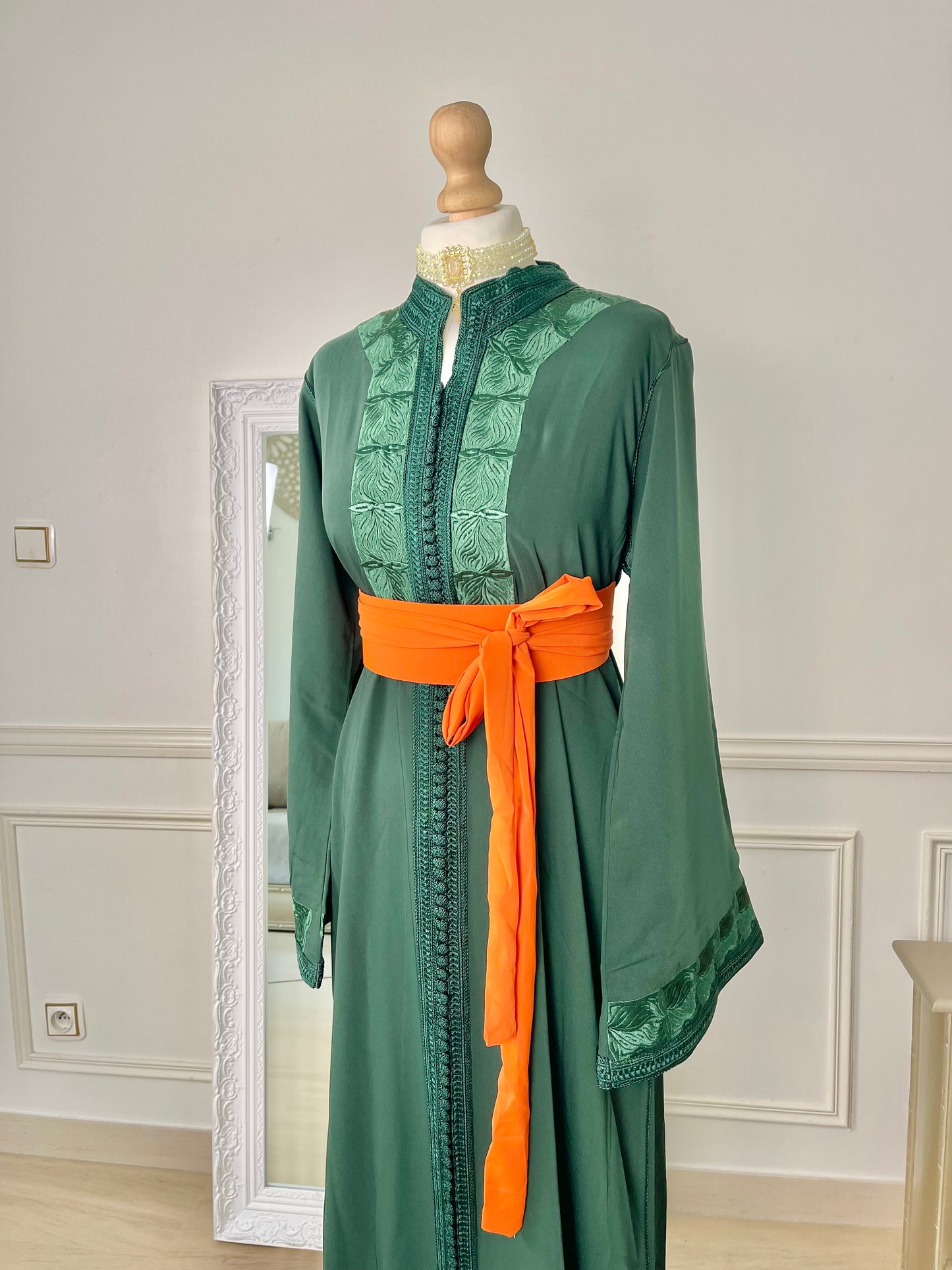 Caftan Wiam vert