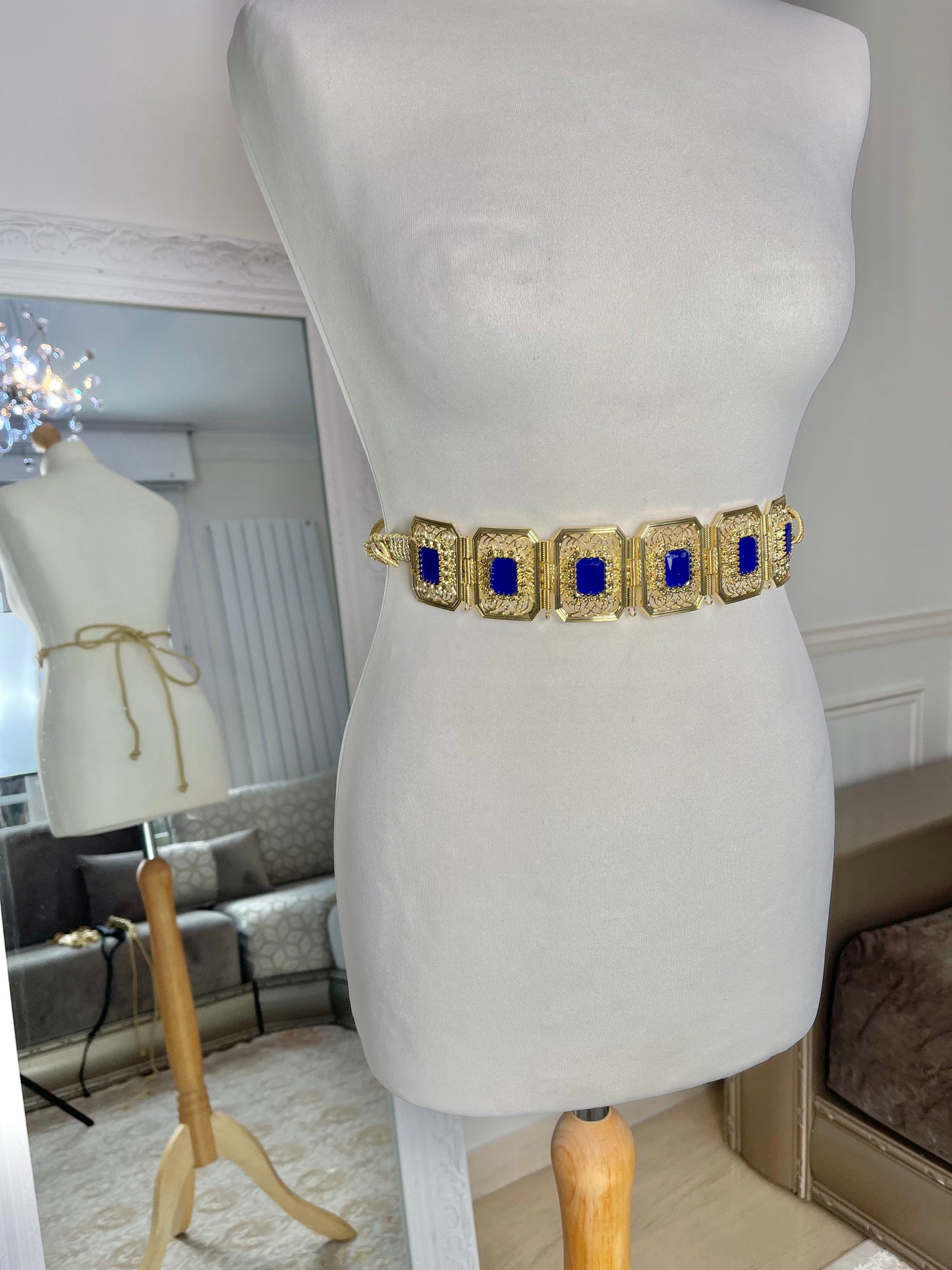 Ceinture bleu roi