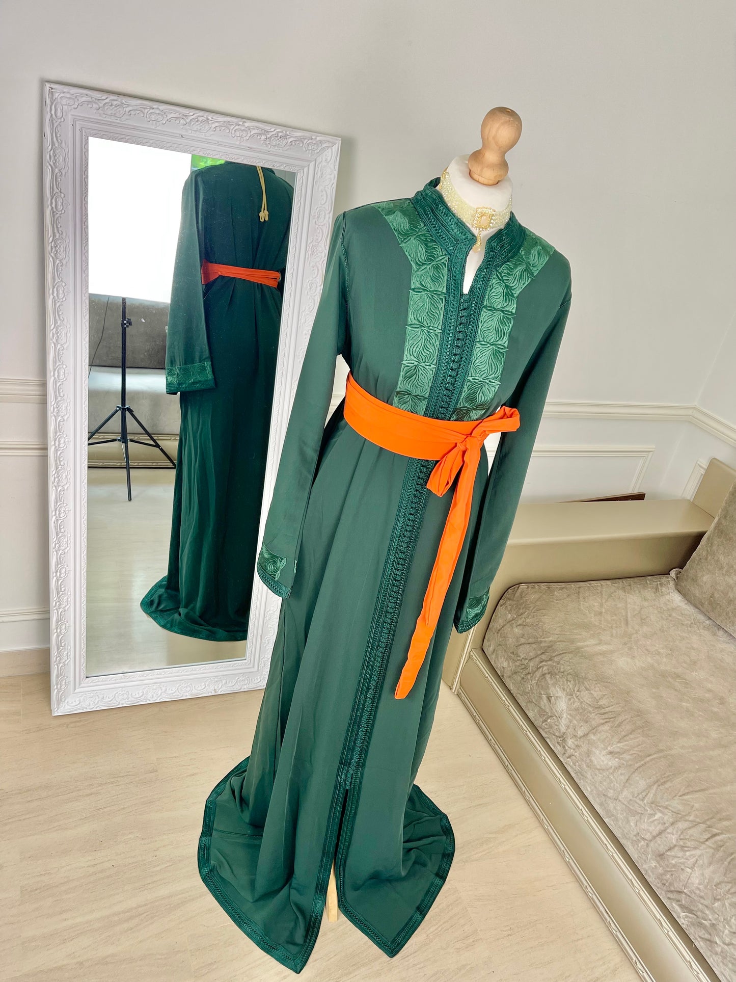 Caftan Wiam vert