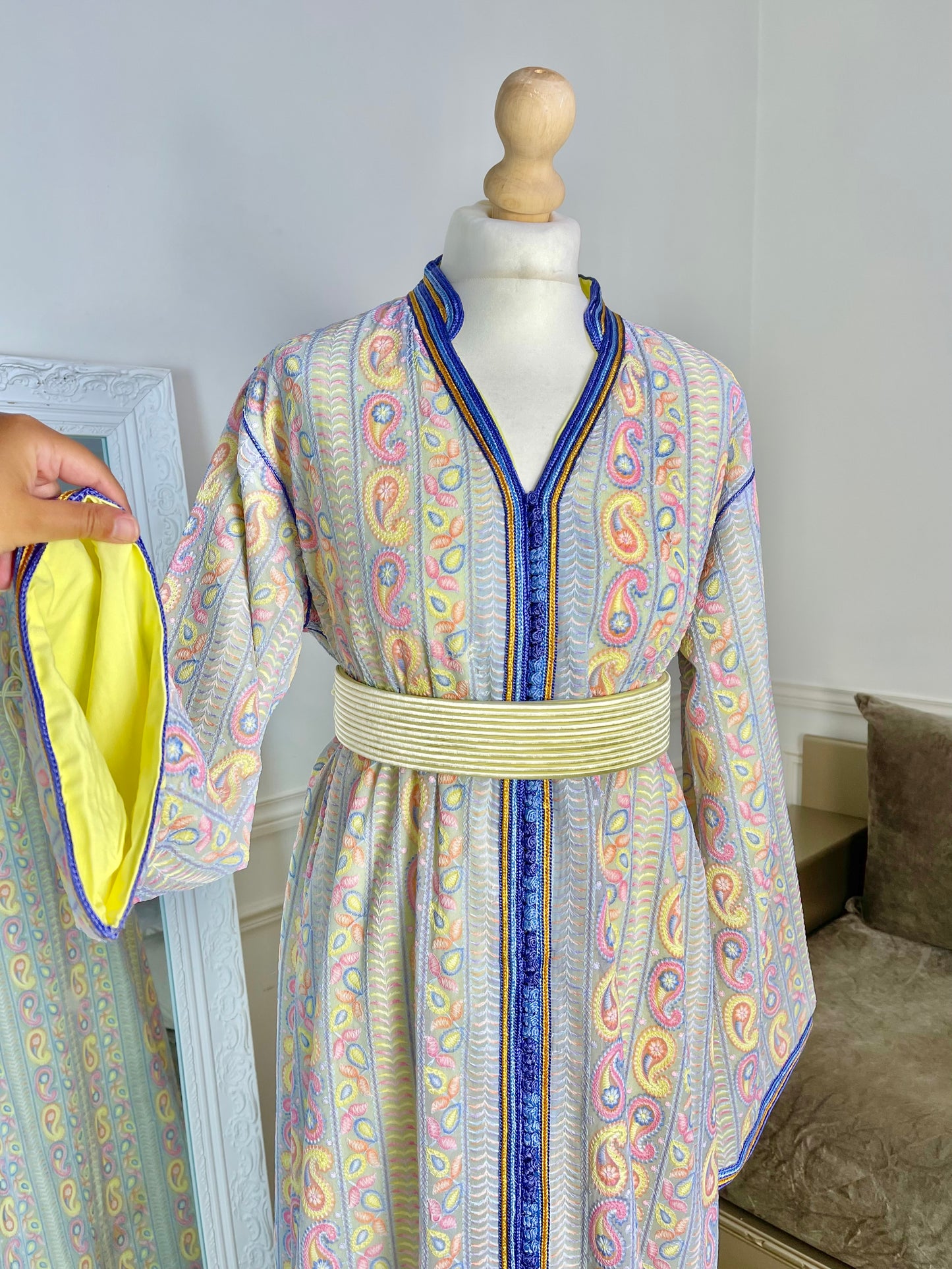 Caftan Sari pastel