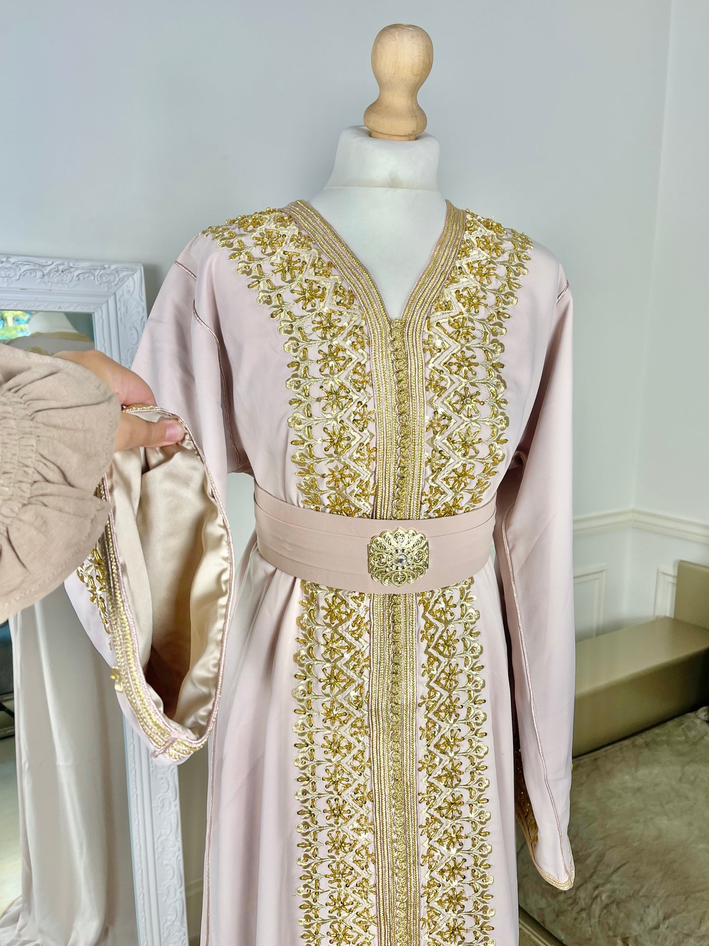 Caftan Leïna beige