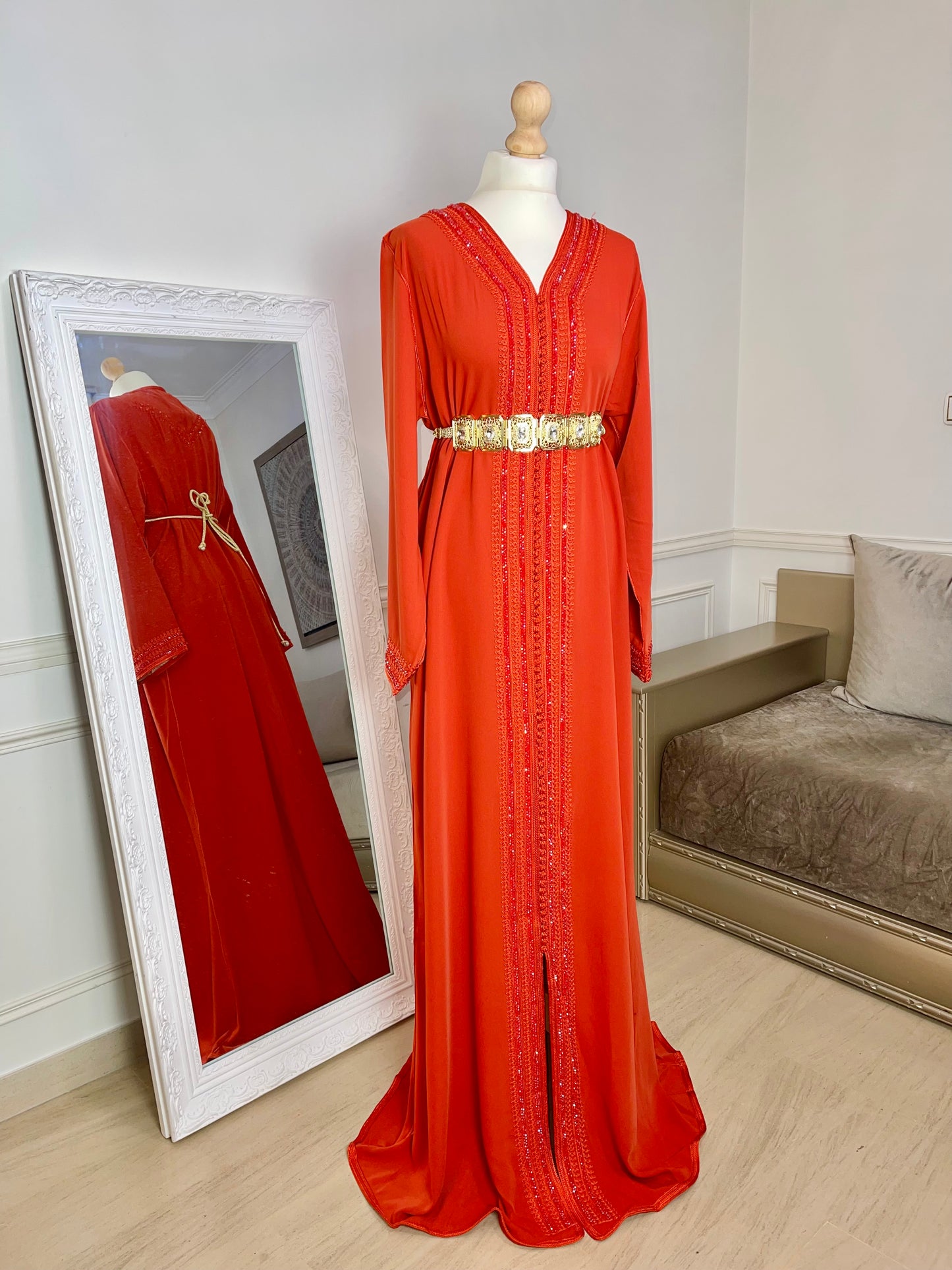 Caftan Lina orange