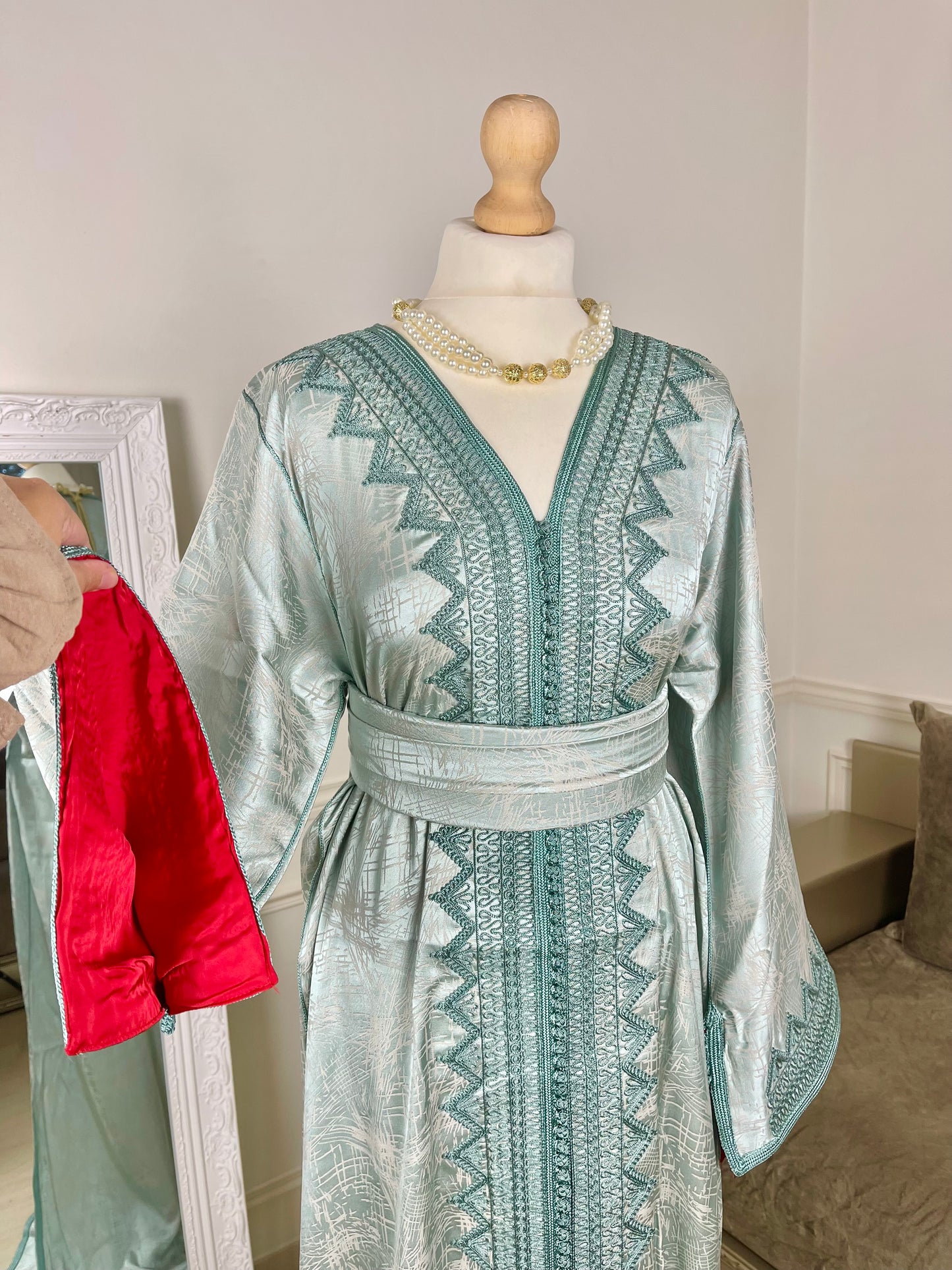 Caftan Naila vert