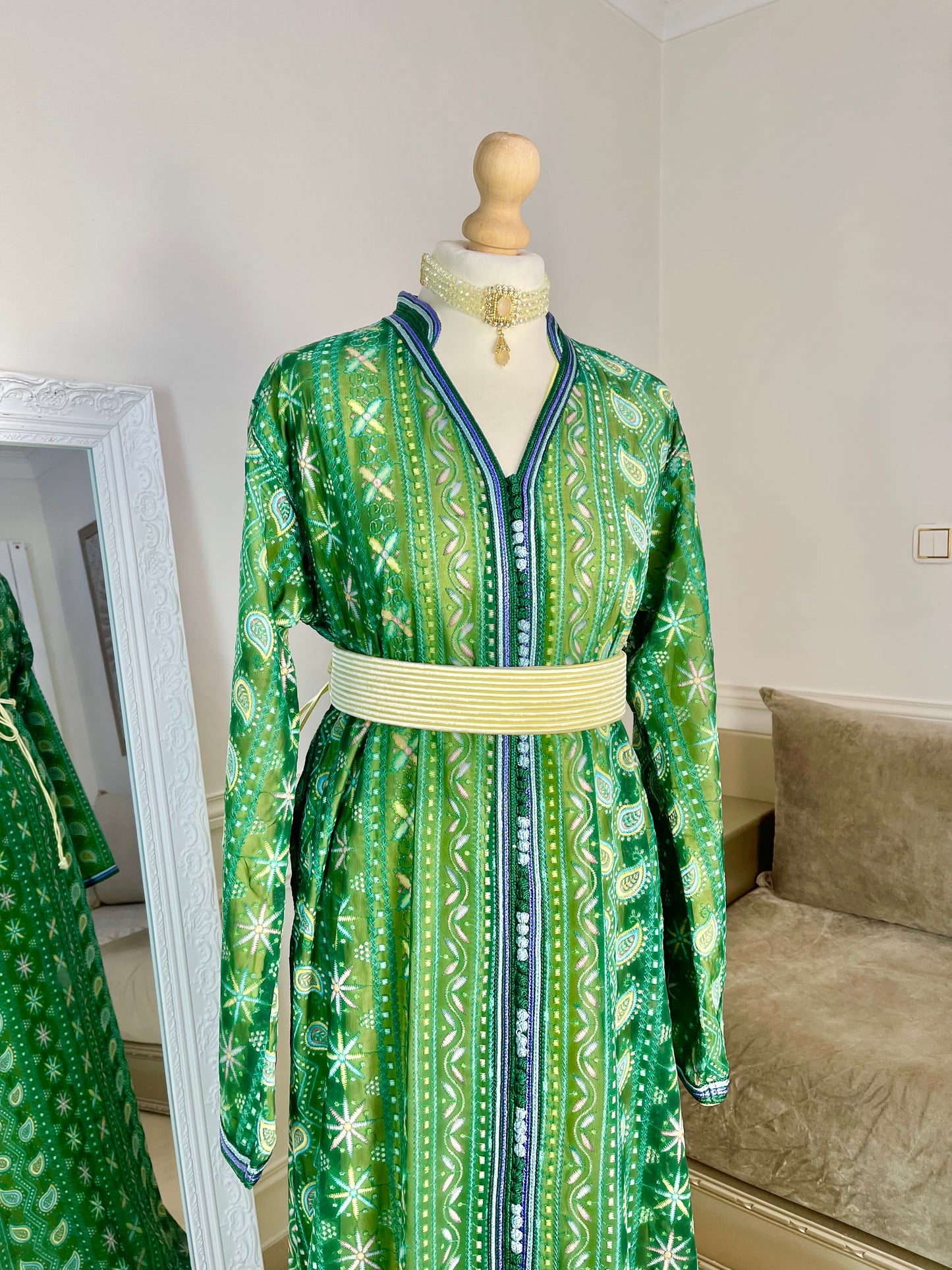 Caftan Sari vert
