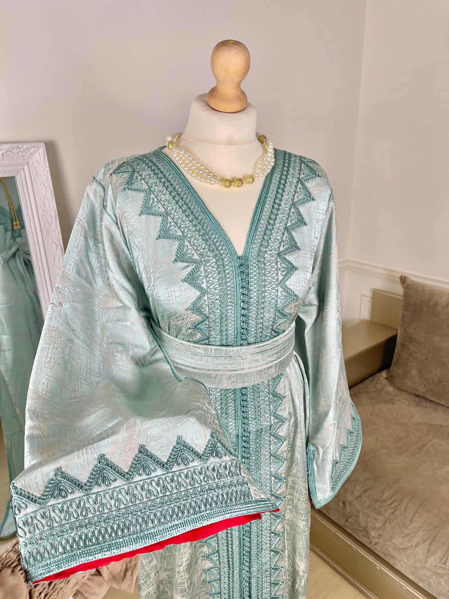 Caftan Naila vert
