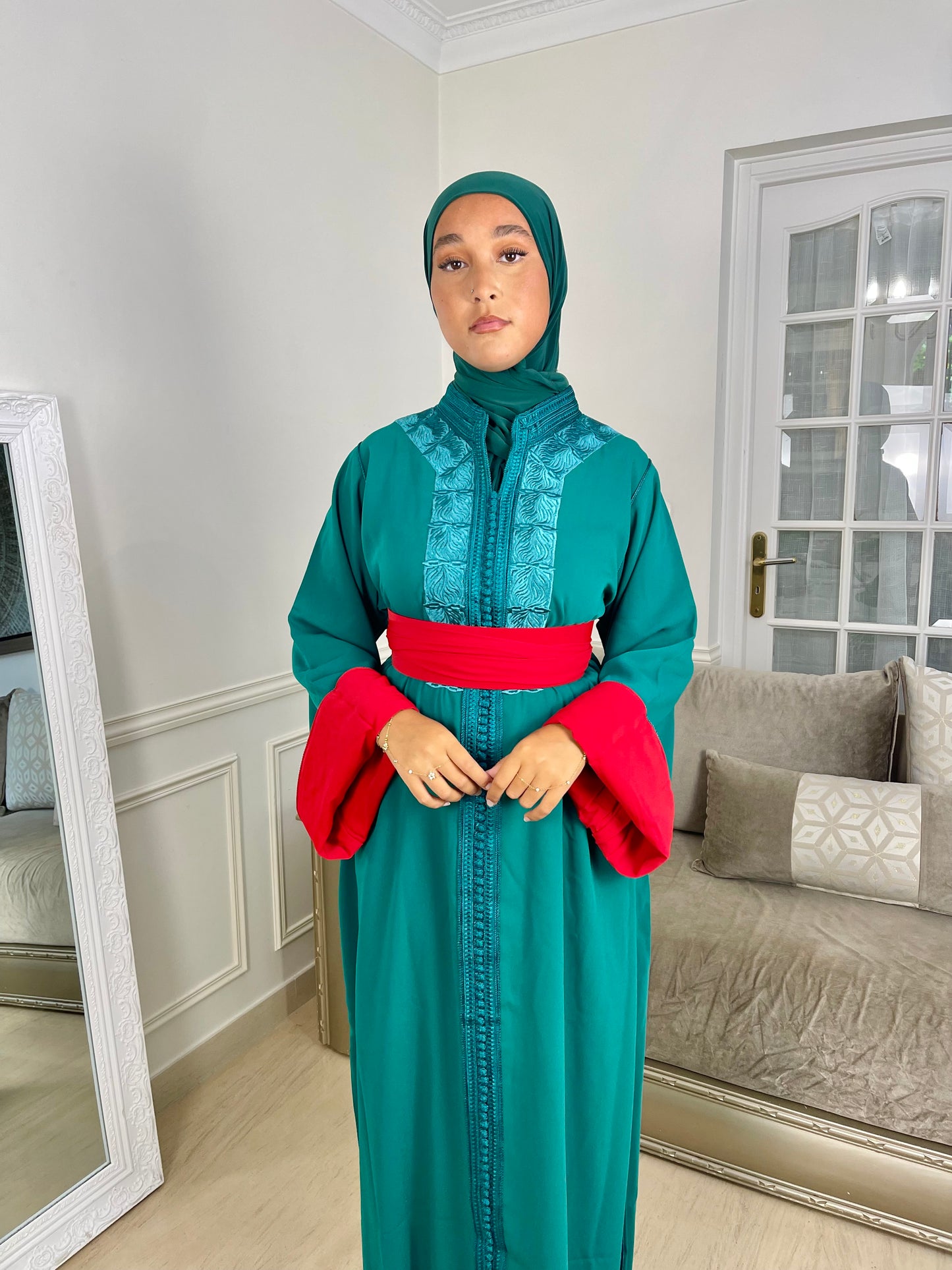 Caftan Wiam vert