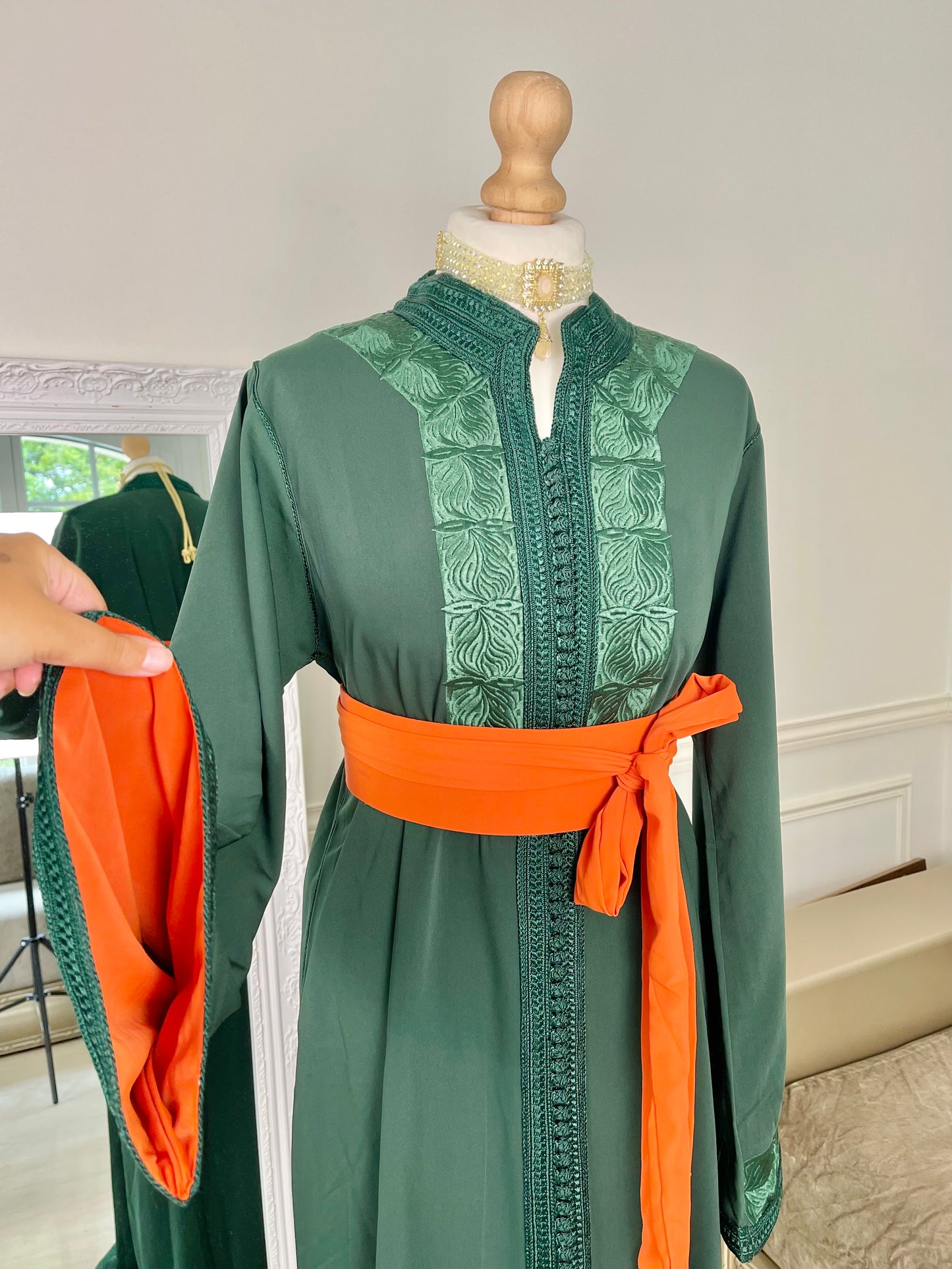 Caftan Wiam vert