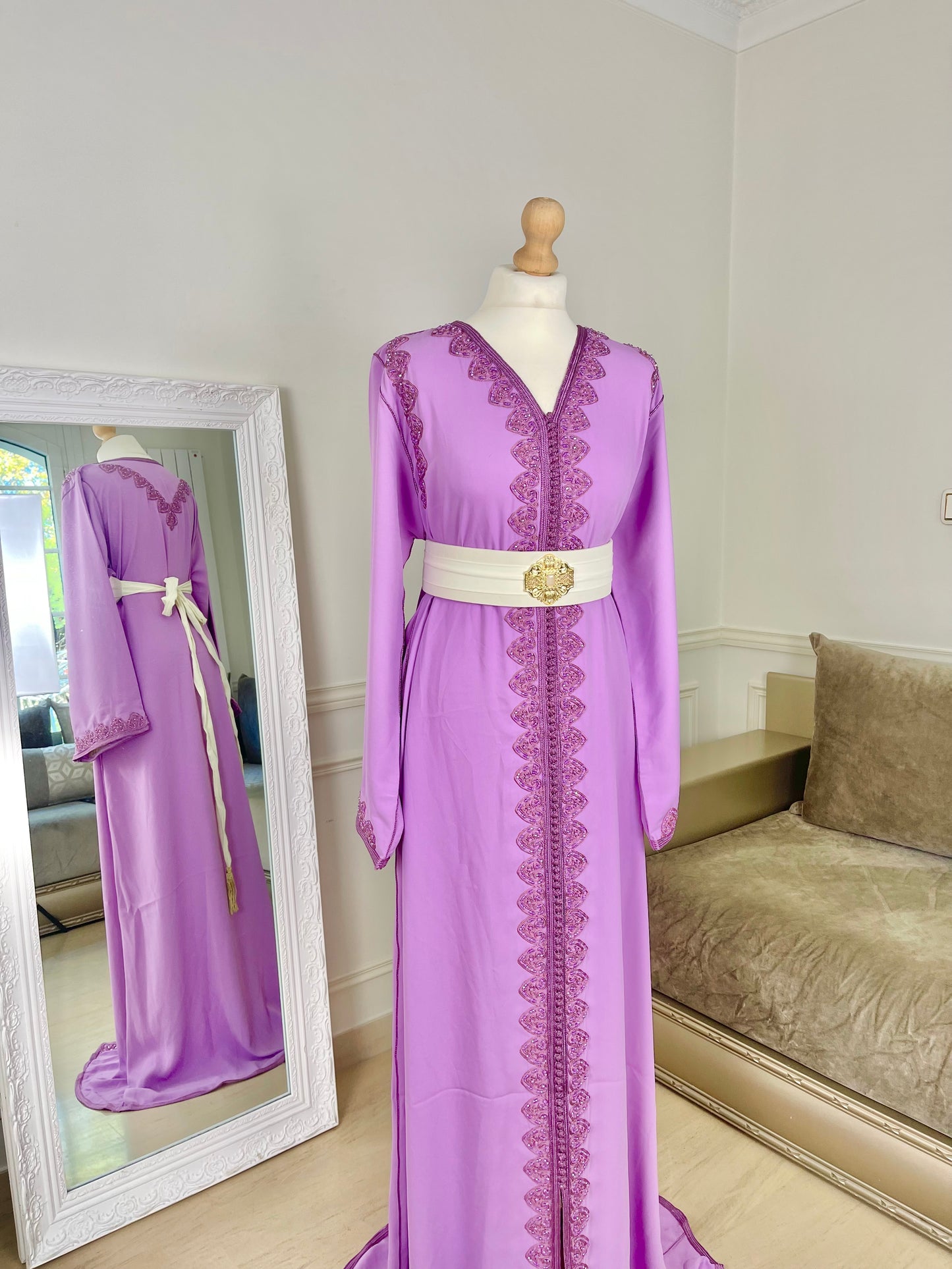 Caftan Ahlam lila