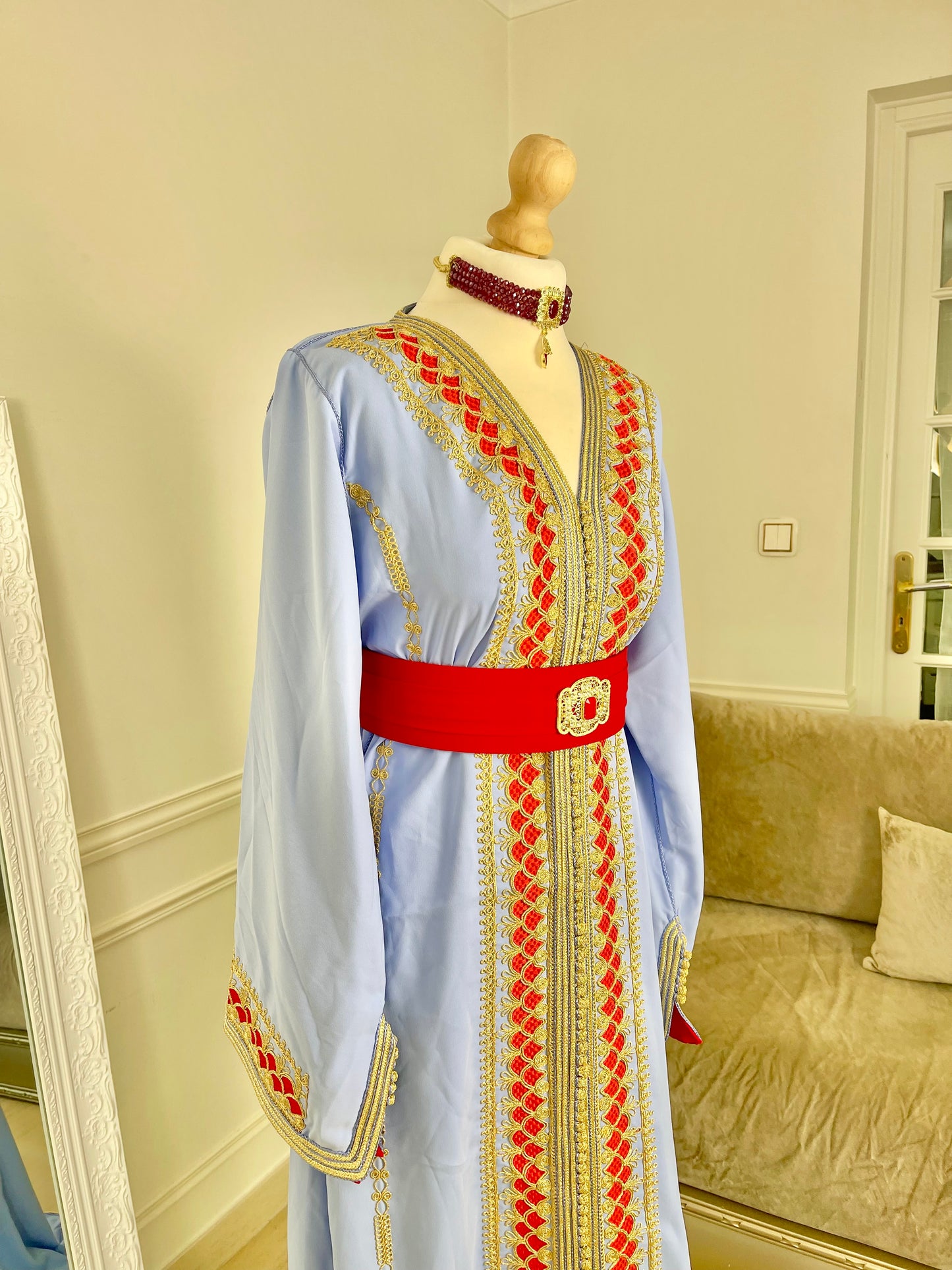 Caftan Mariem bleu