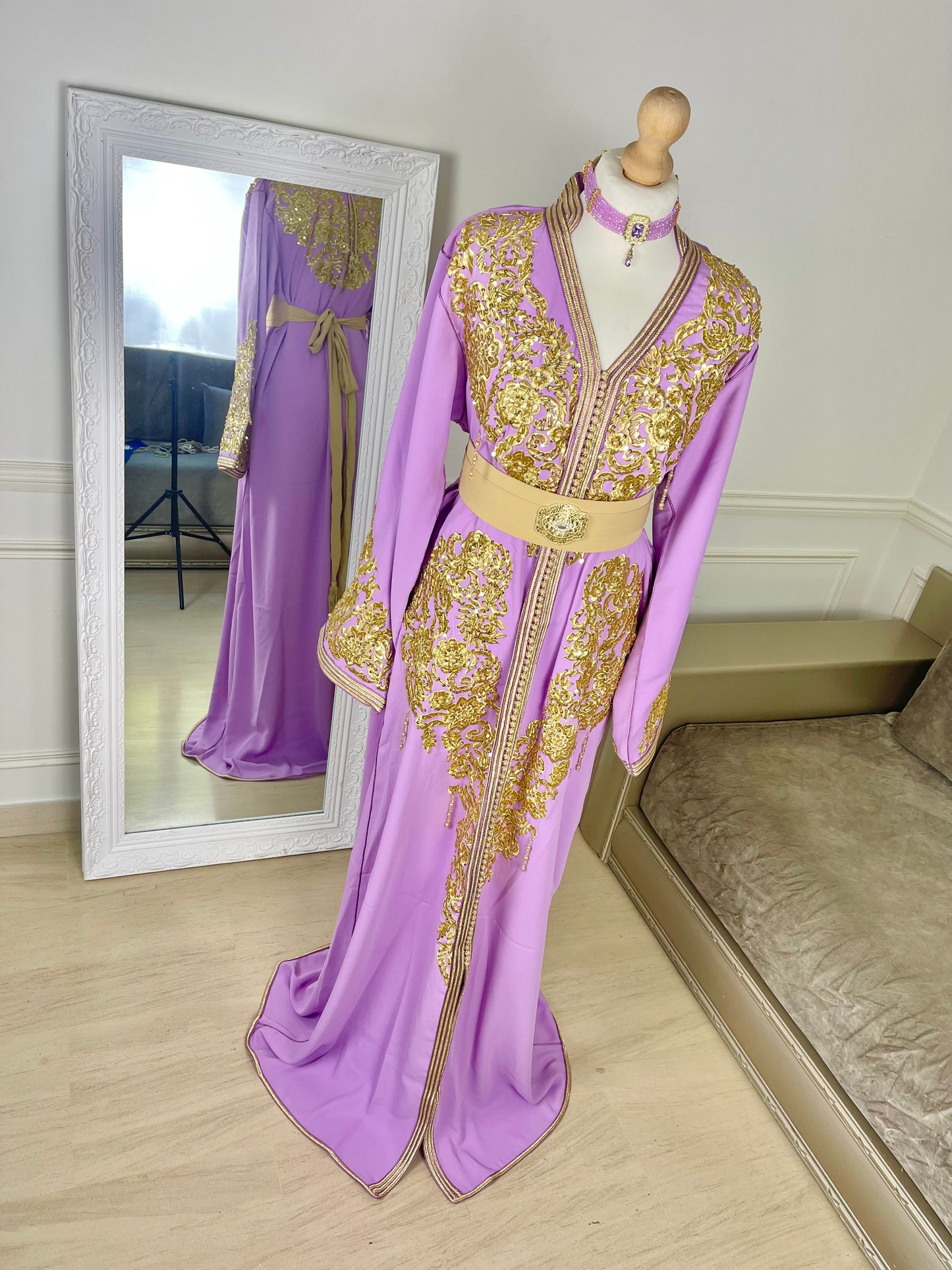 Caftan Jasmine Lila
