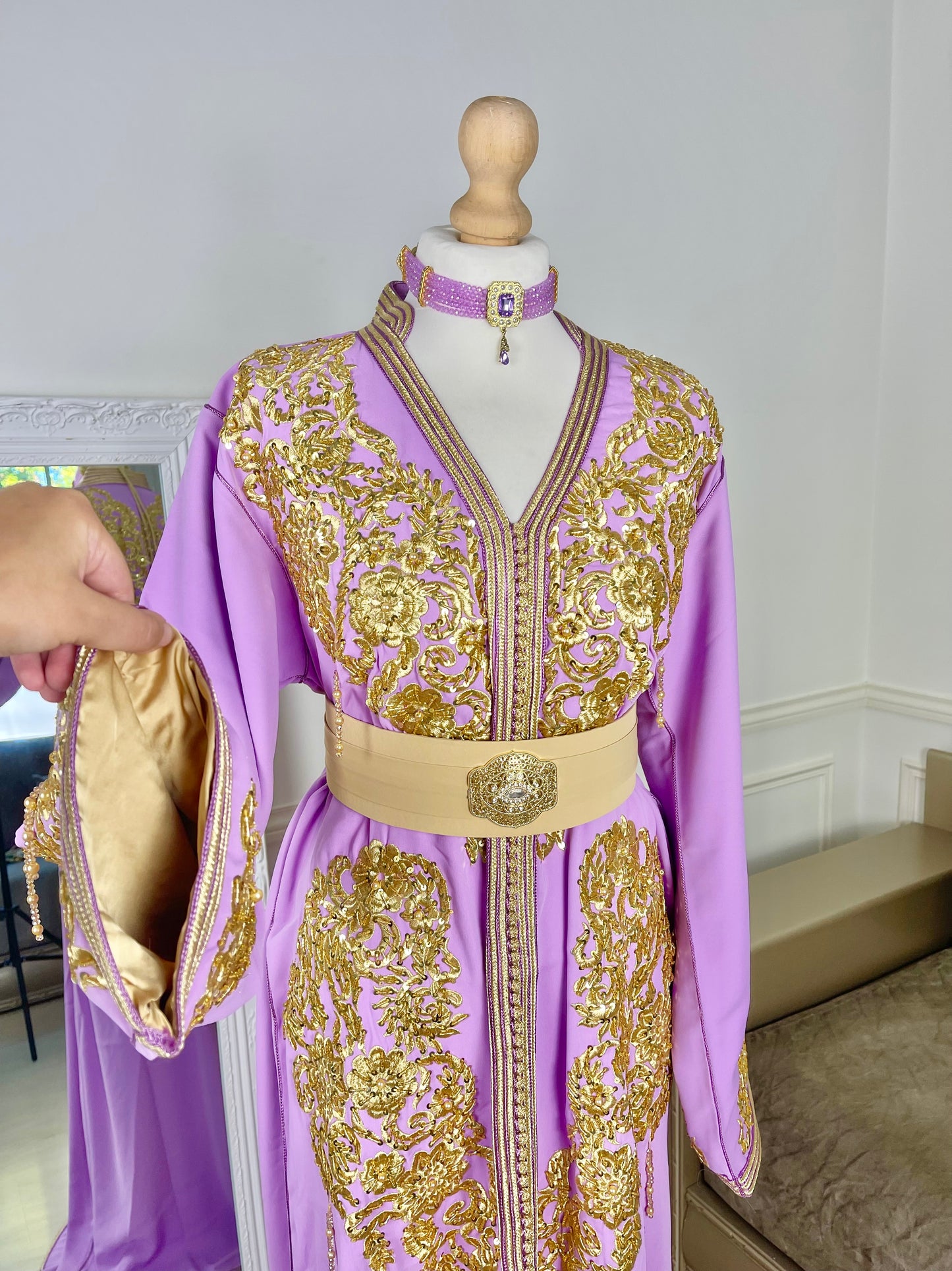 Caftan Jasmine Lila