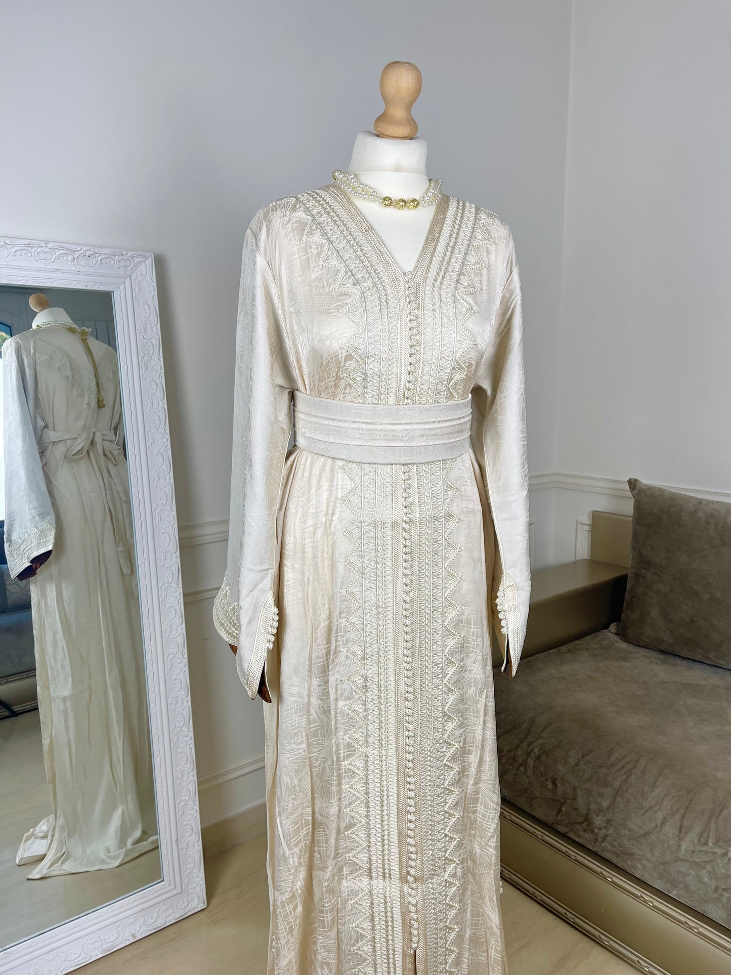 Caftan Naila crème