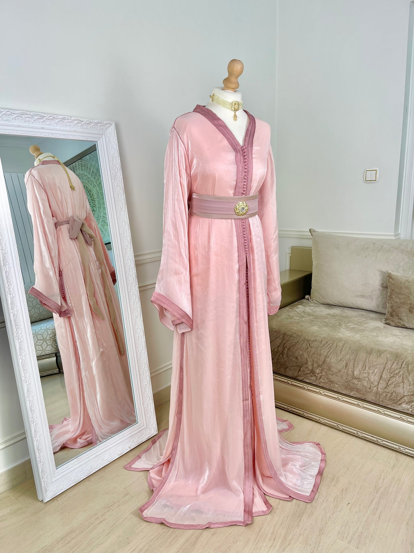 Tekcheta Organza rose