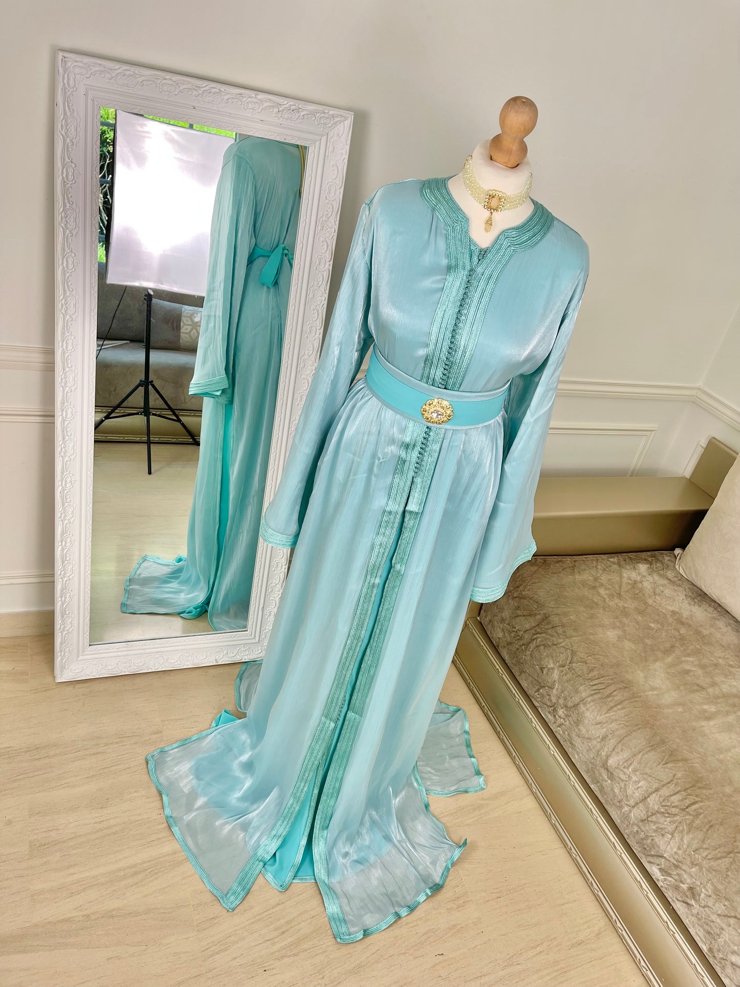 Tekcheta Organza bleu