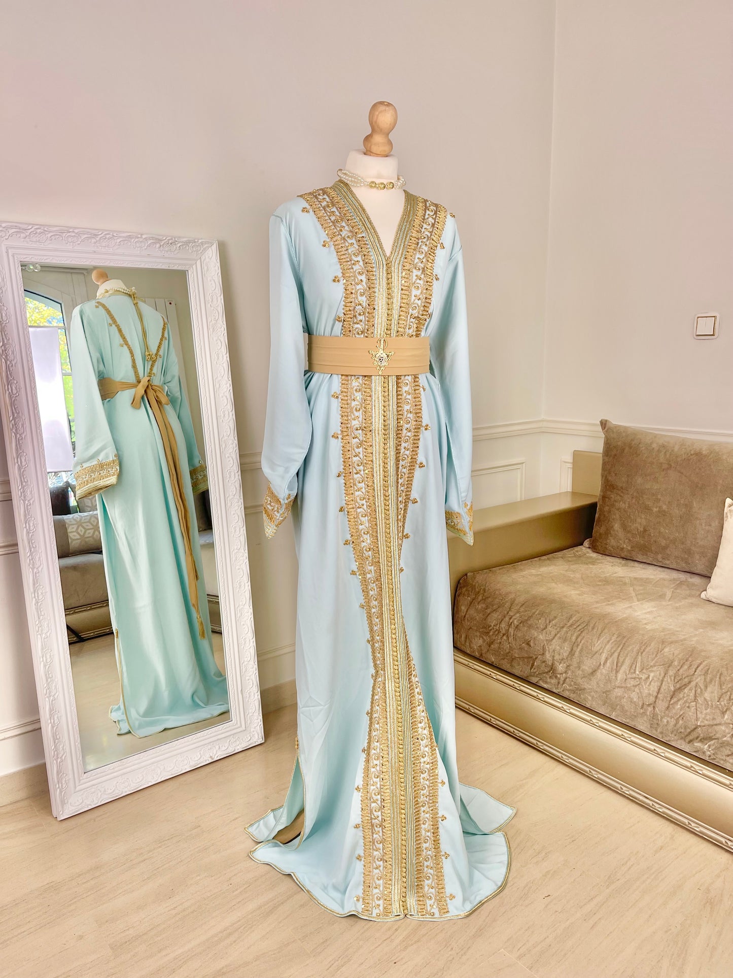 Caftan Sara pastel