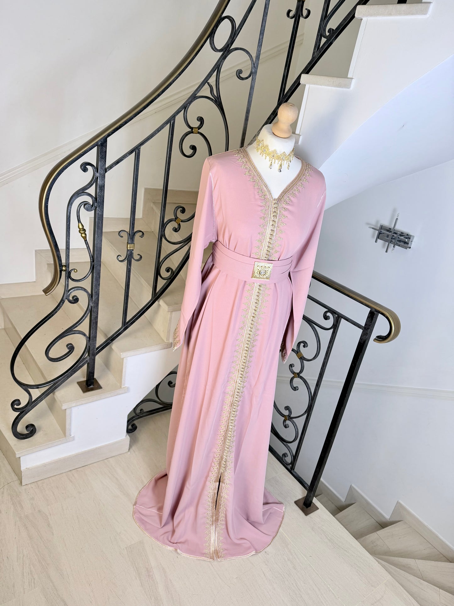 Caftan Hana rose