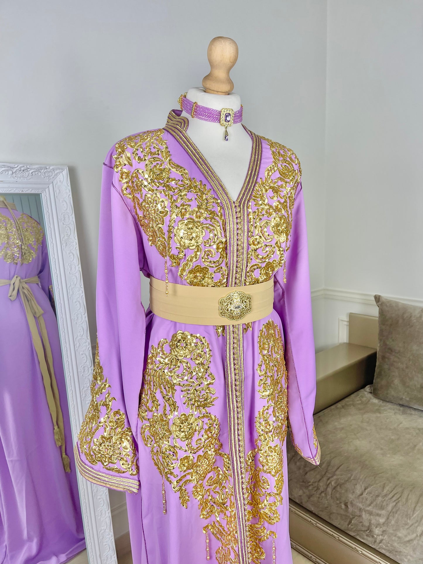 Caftan Jasmine Lila