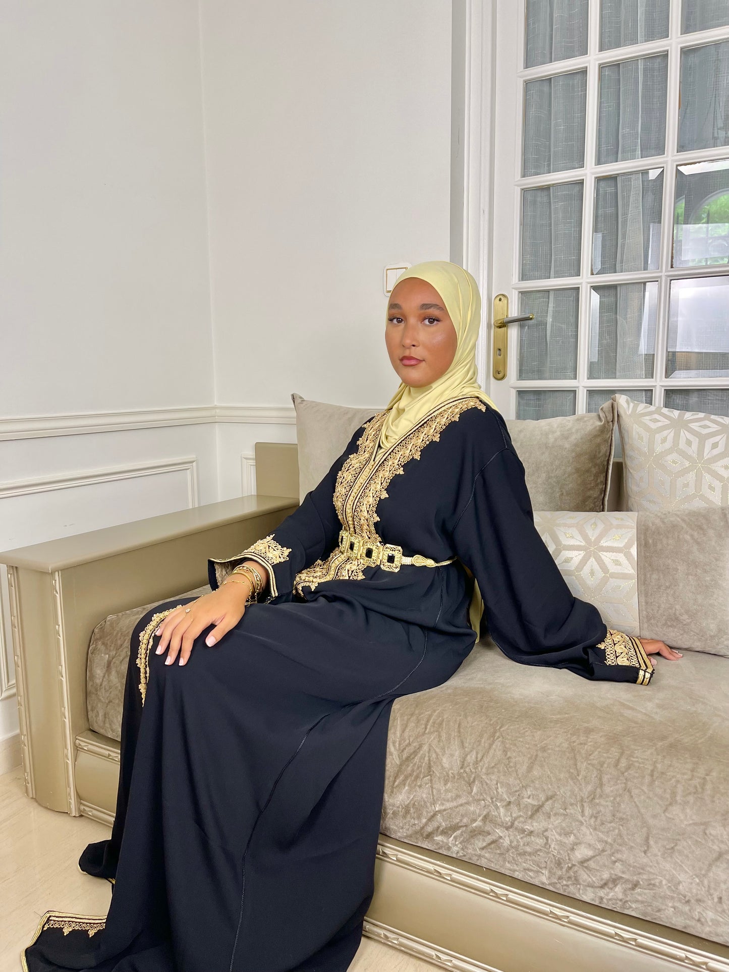 Caftan Wydad noir