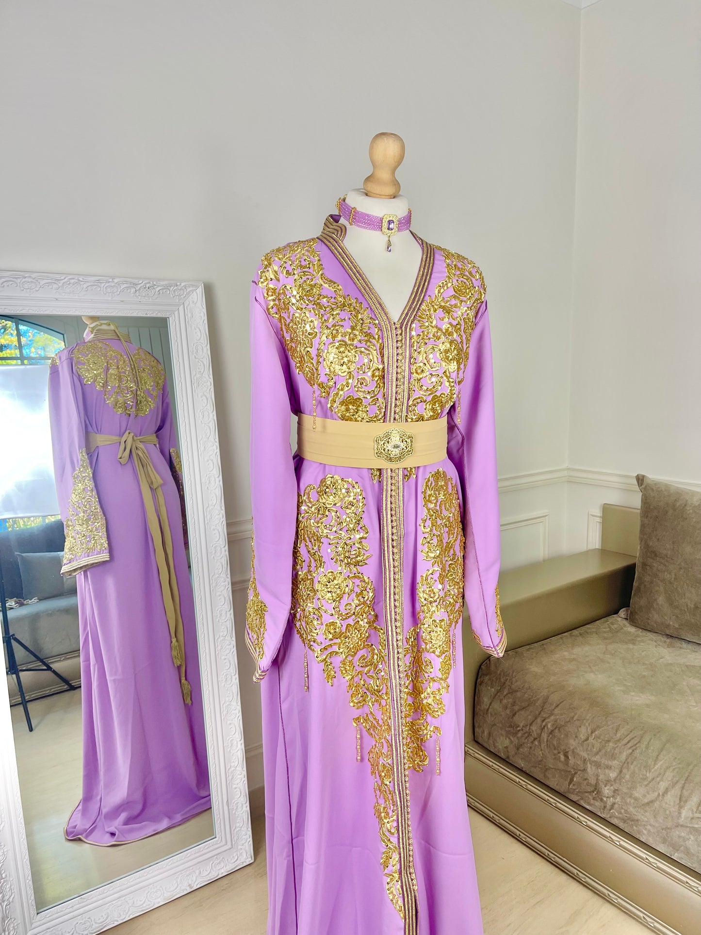 Caftan Jasmine Lila