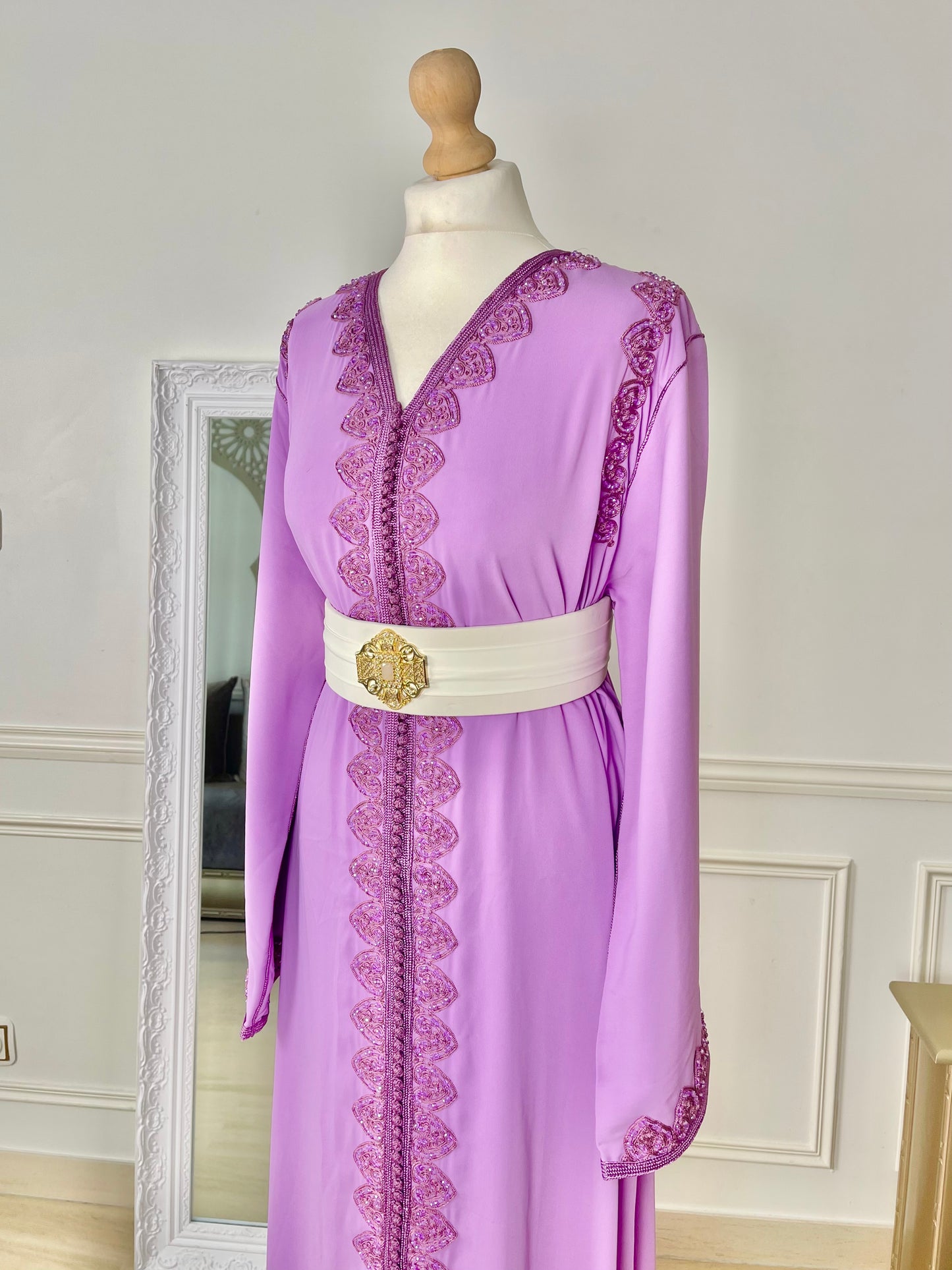 Caftan Ahlam lila