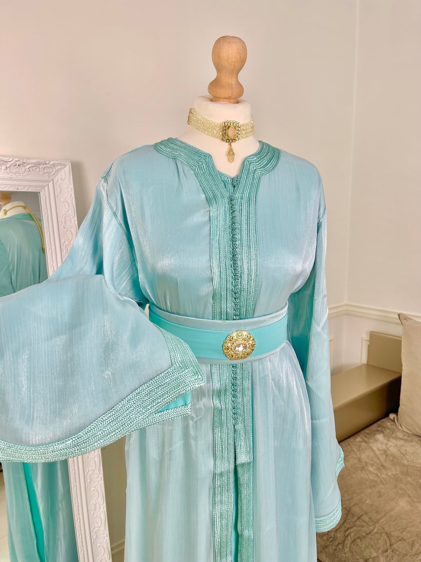 Tekcheta Organza bleu
