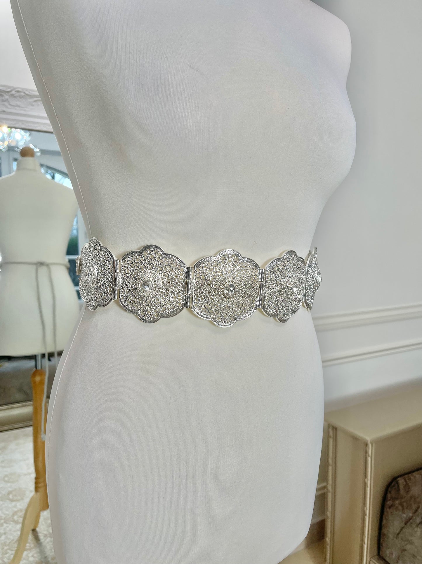 Ceinture argenté
