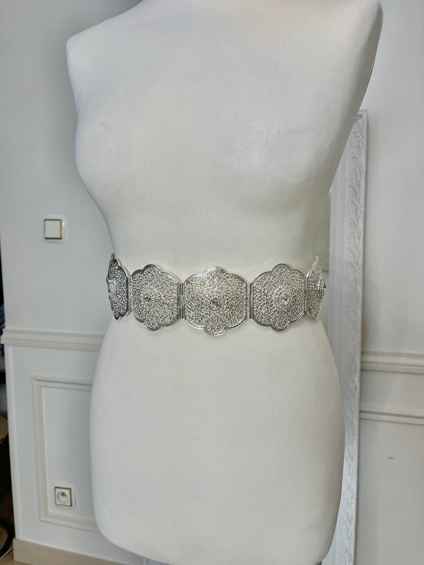 Ceinture argenté