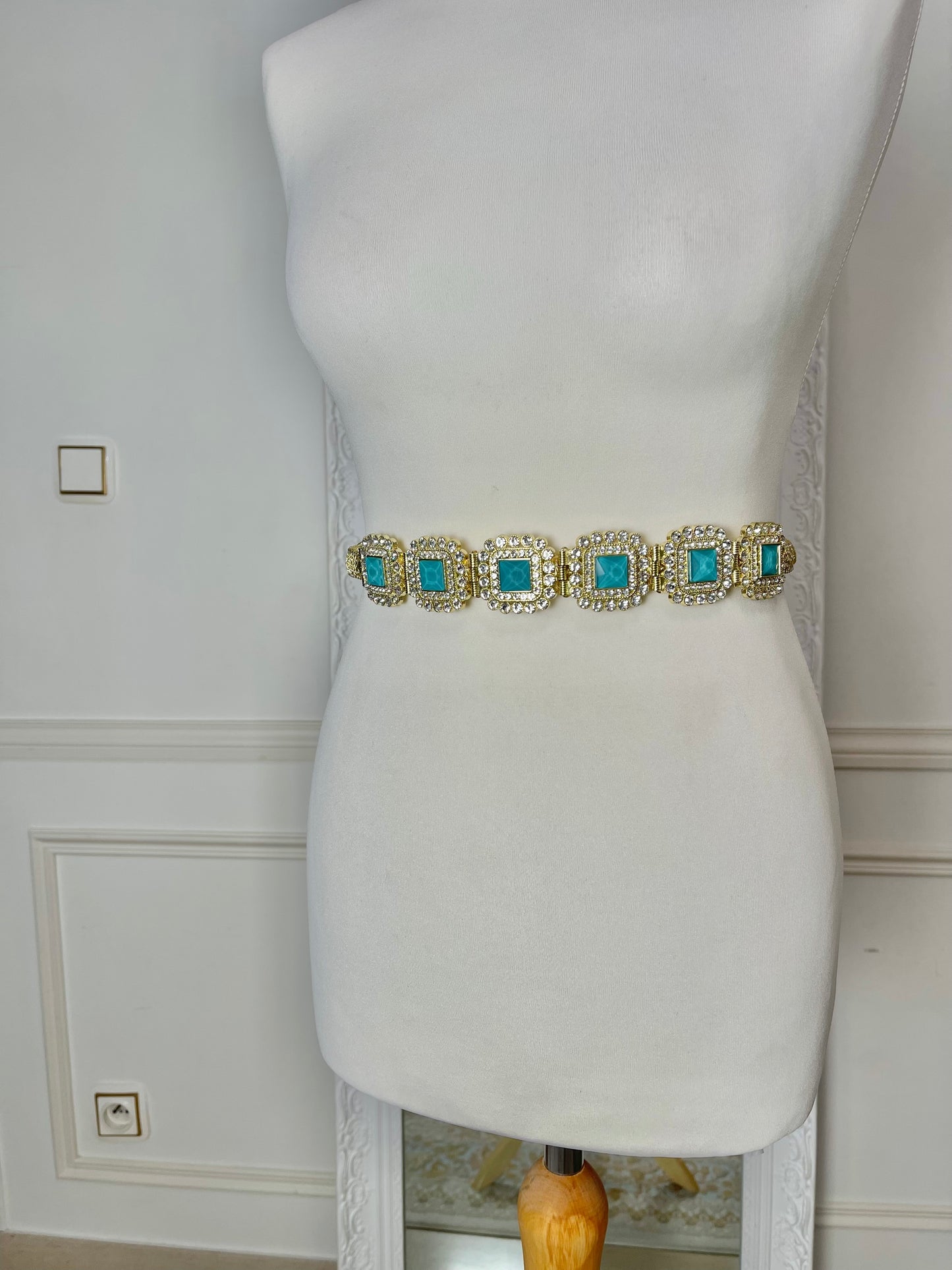 Ceinture bleu clair