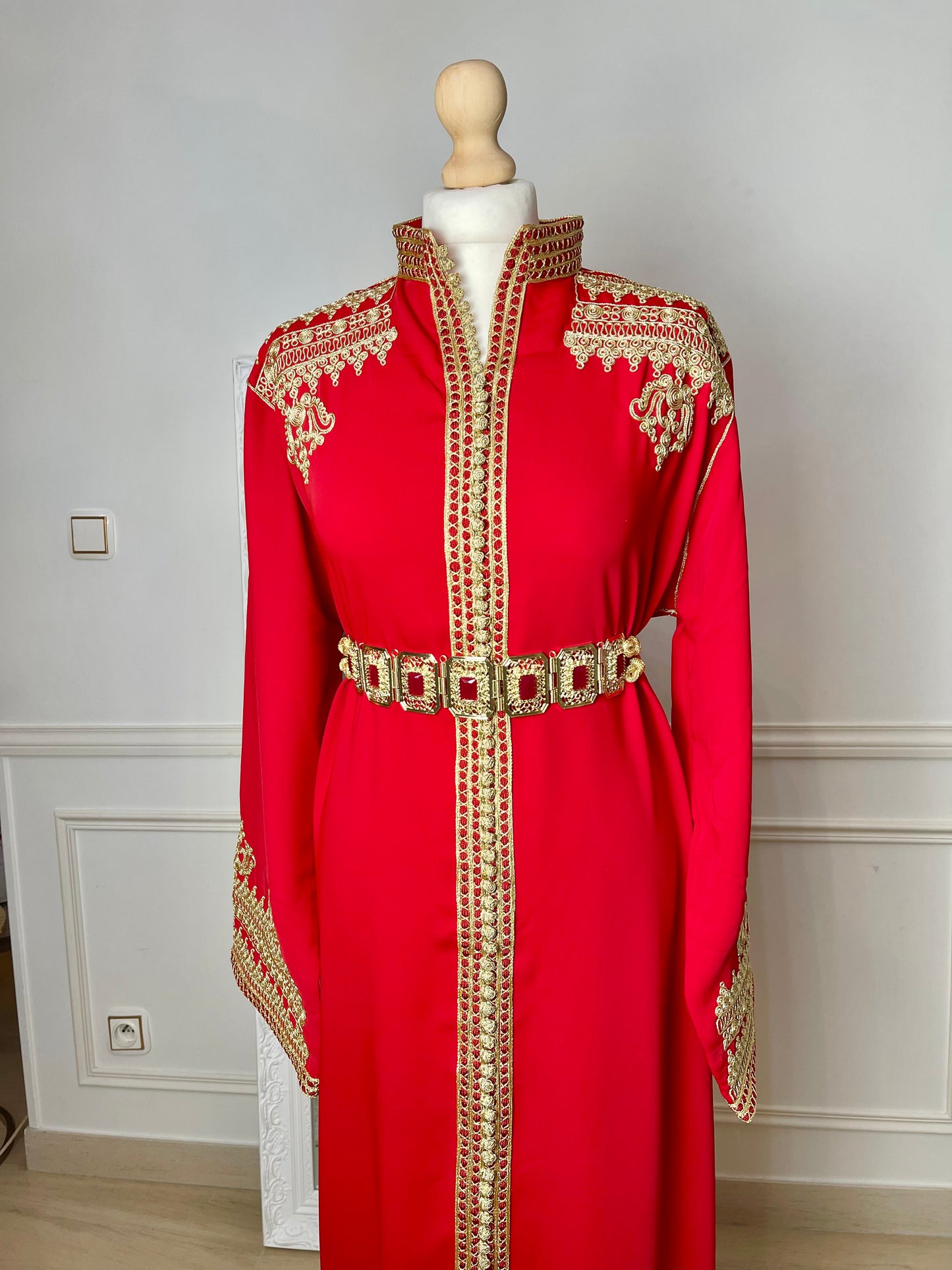 Caftan Inès rouge