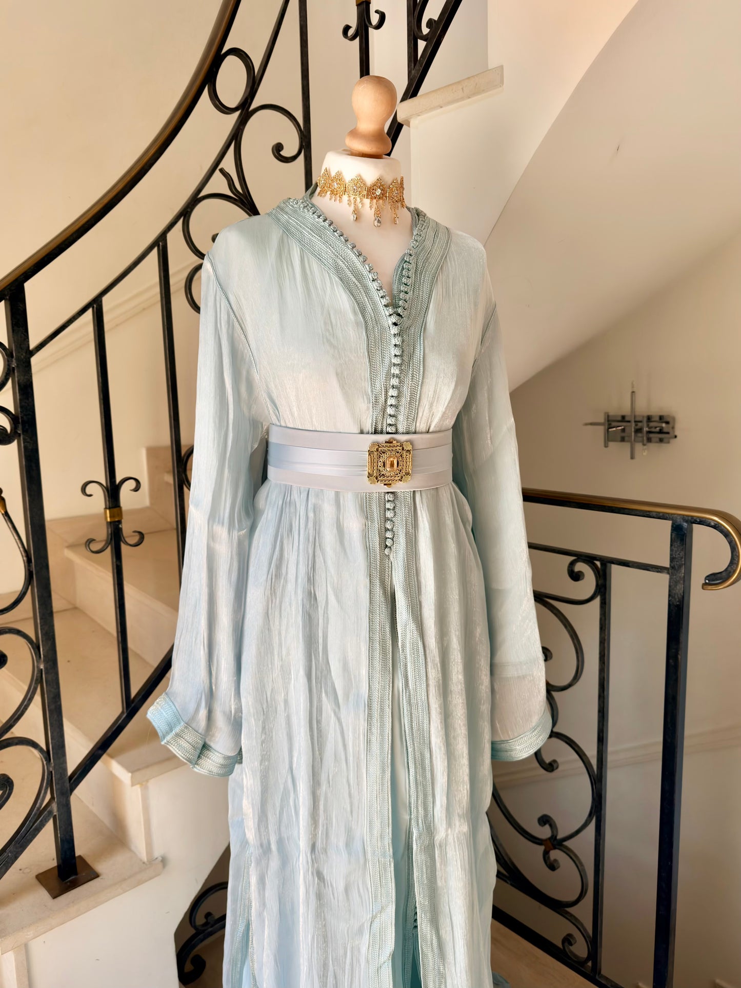 Tekcheta Organza bleu