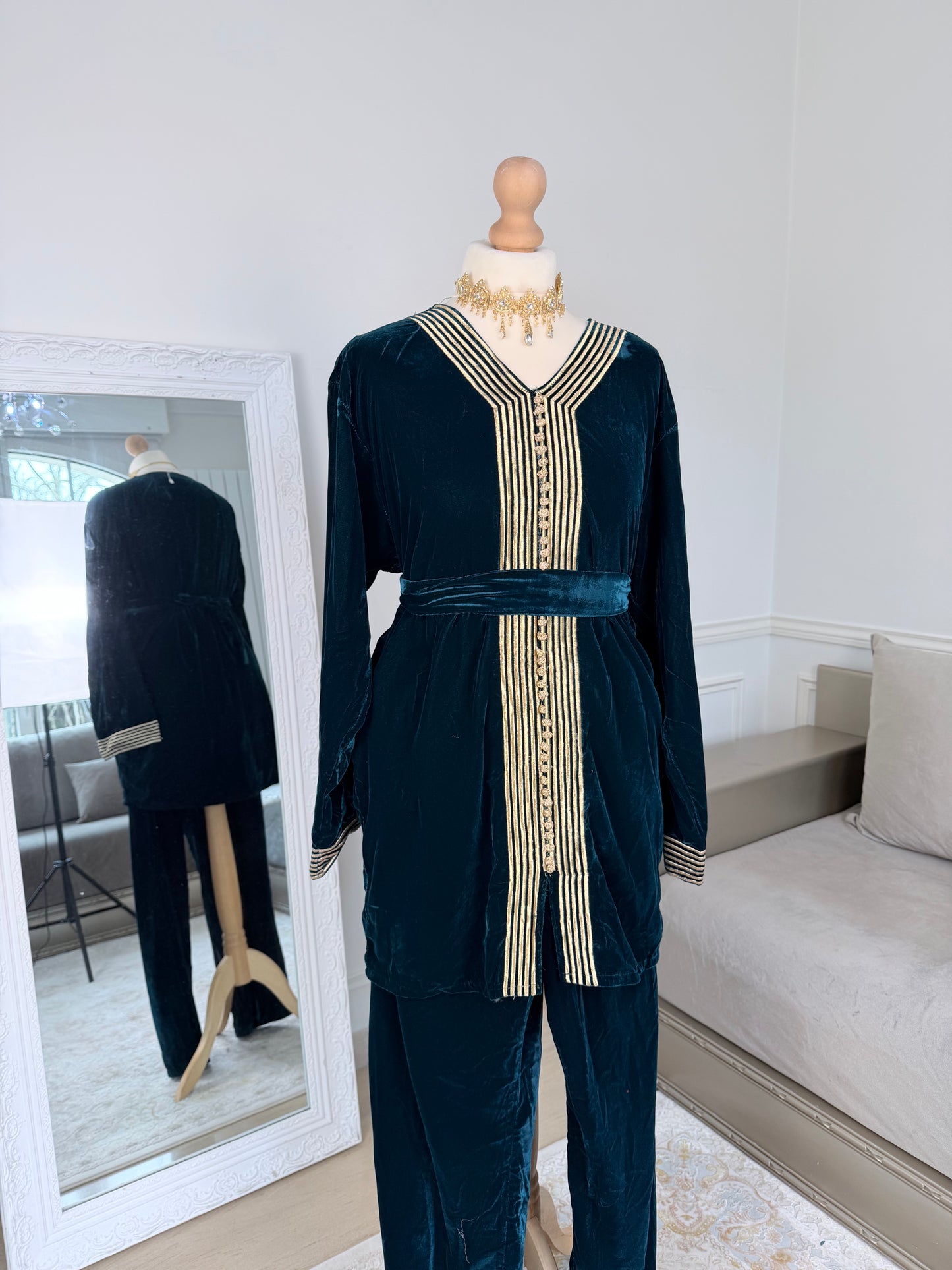 Ensemble Sofia bleu