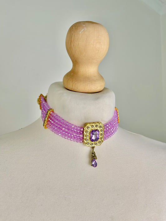 Choker lila