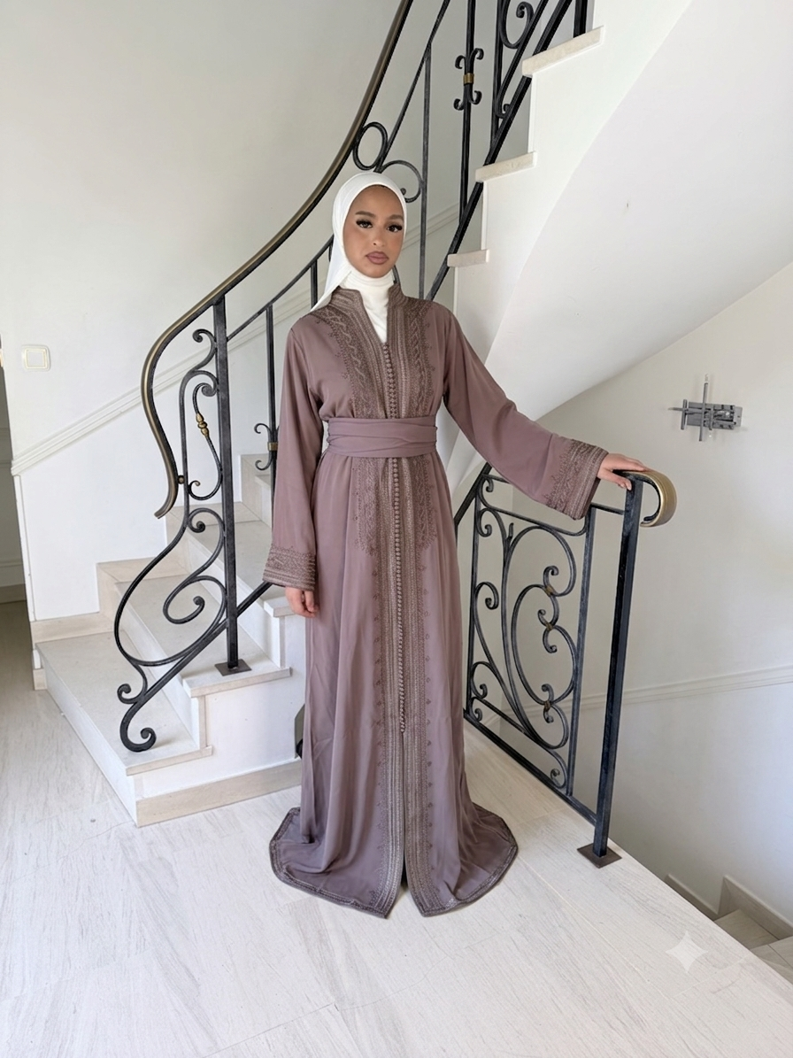Caftan Wydad marron