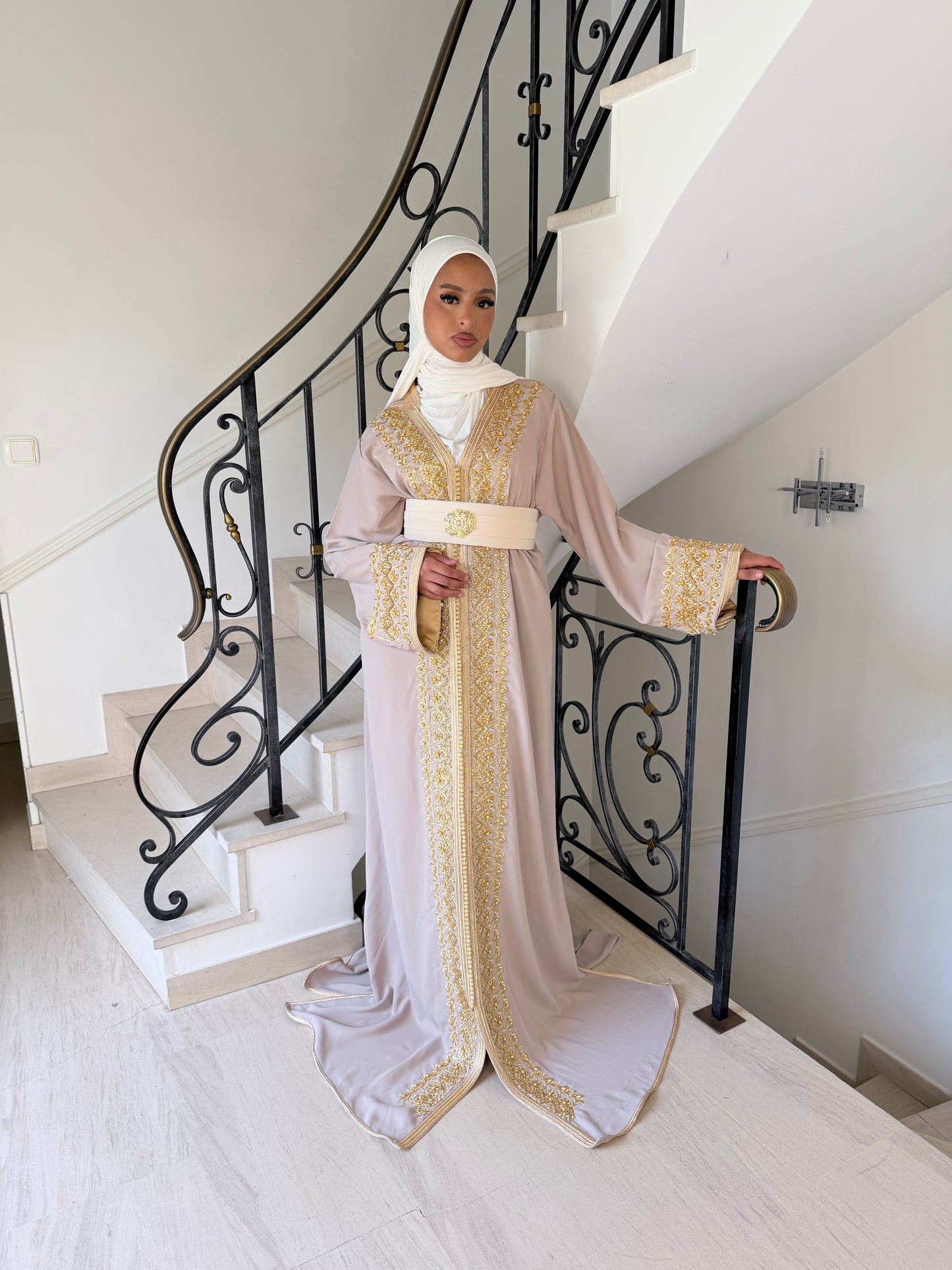 Caftan Leïna beige