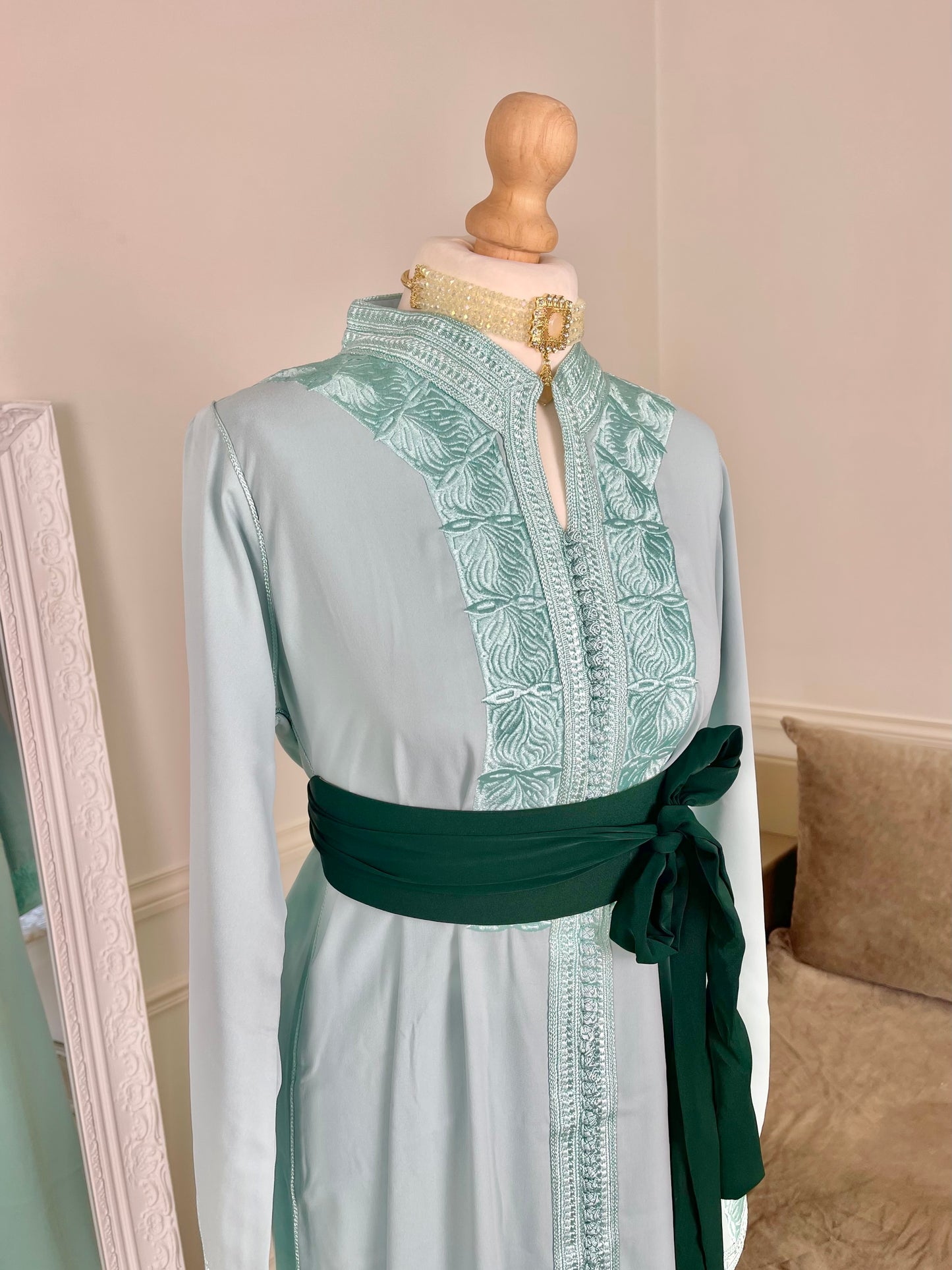 Caftan Wiam turquoise