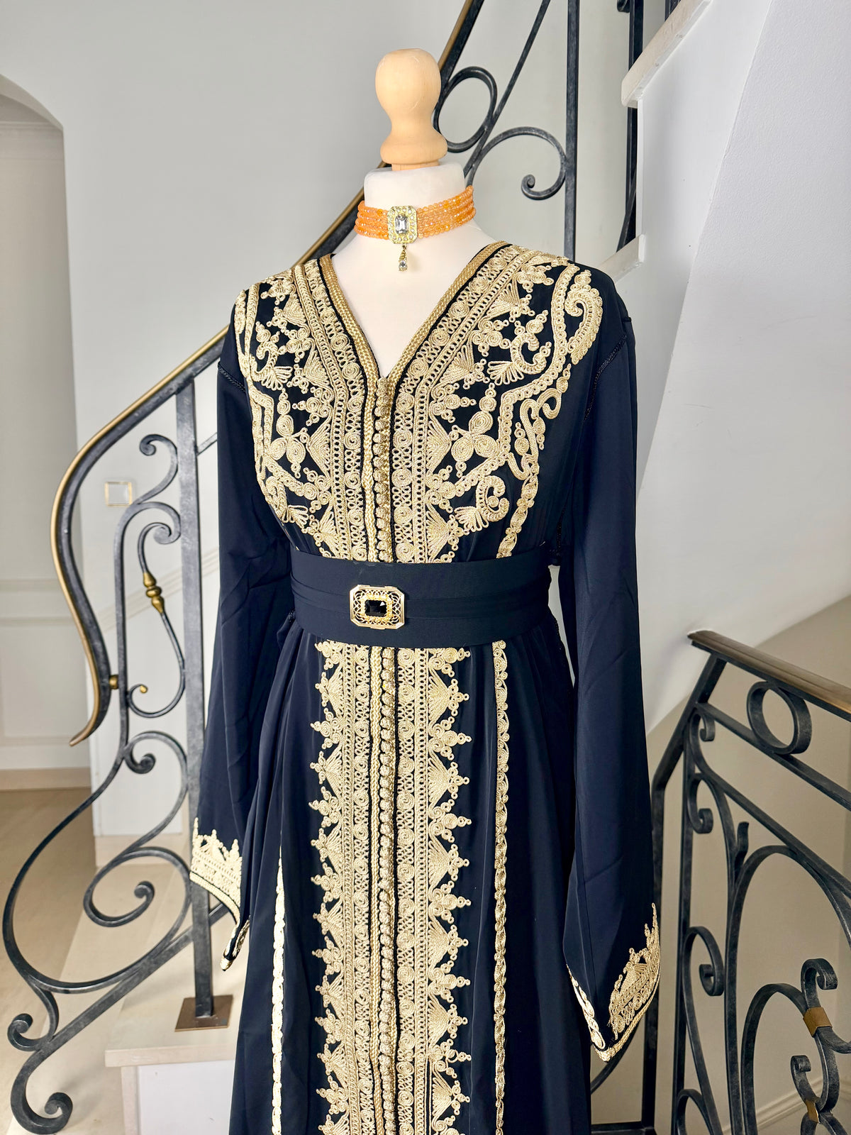 Caftan Alma noir