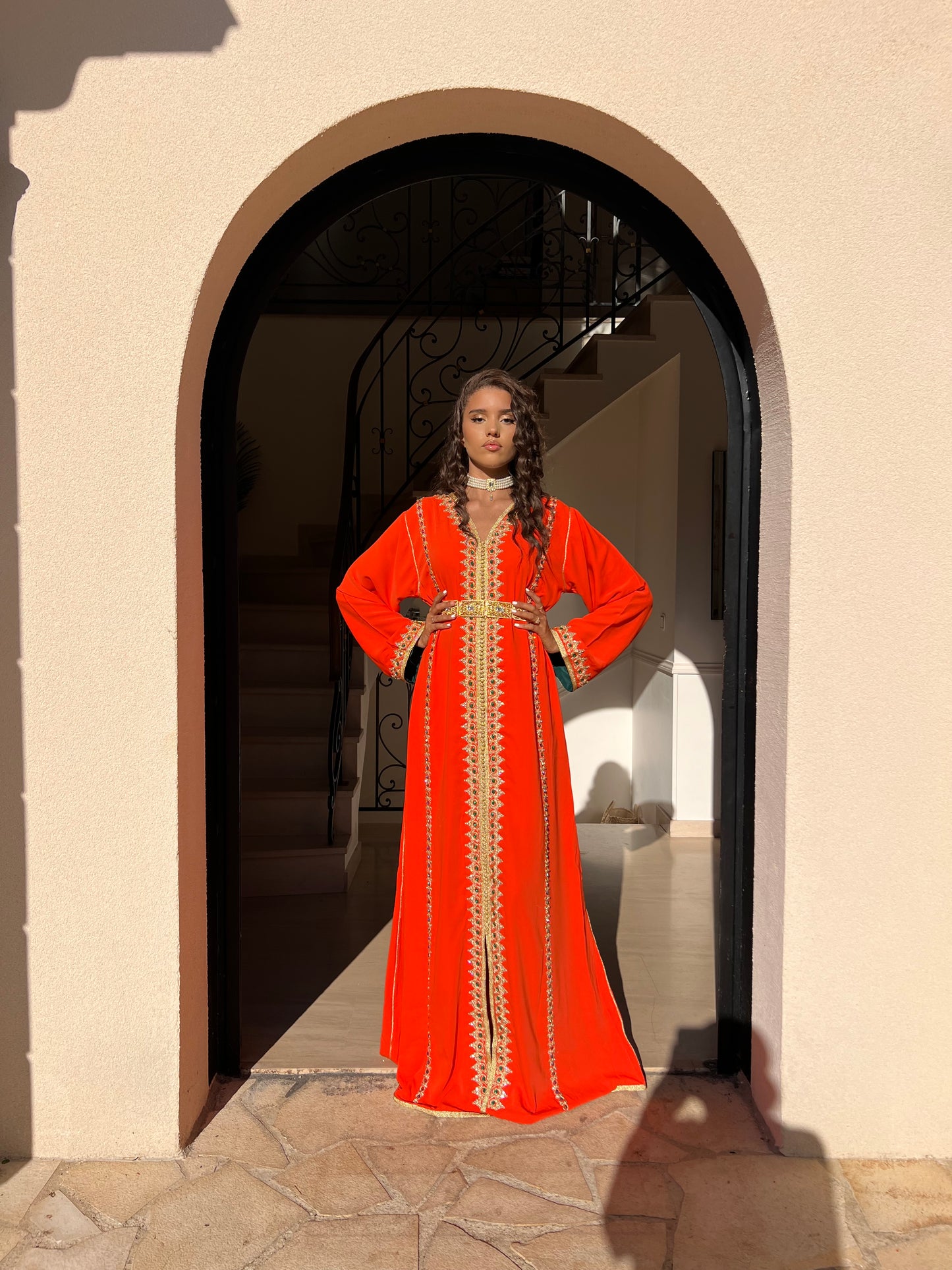 Caftan Sarah orange