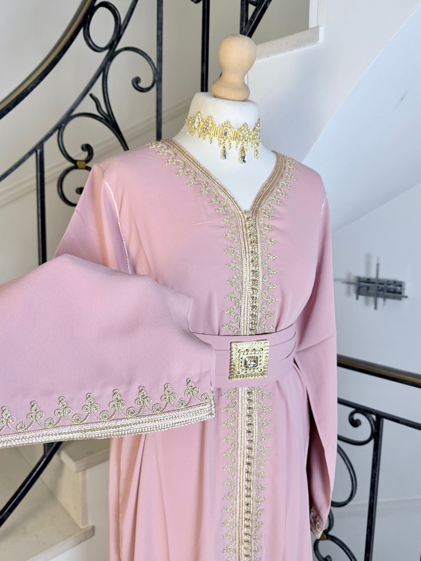Caftan Hana rose