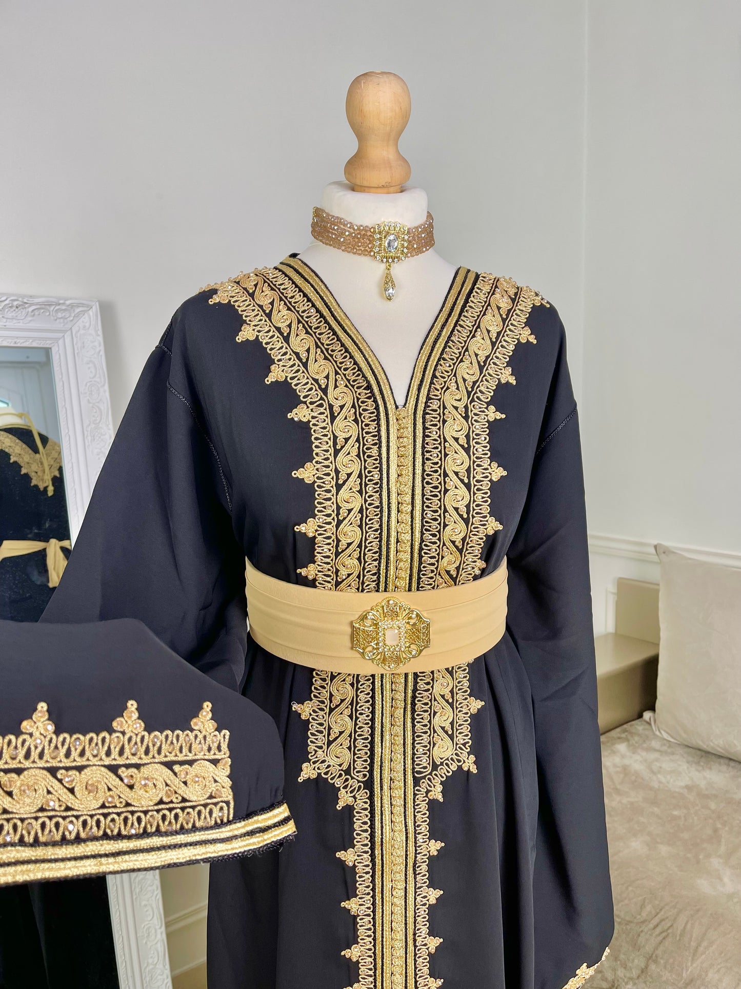 Caftan Wydad noir