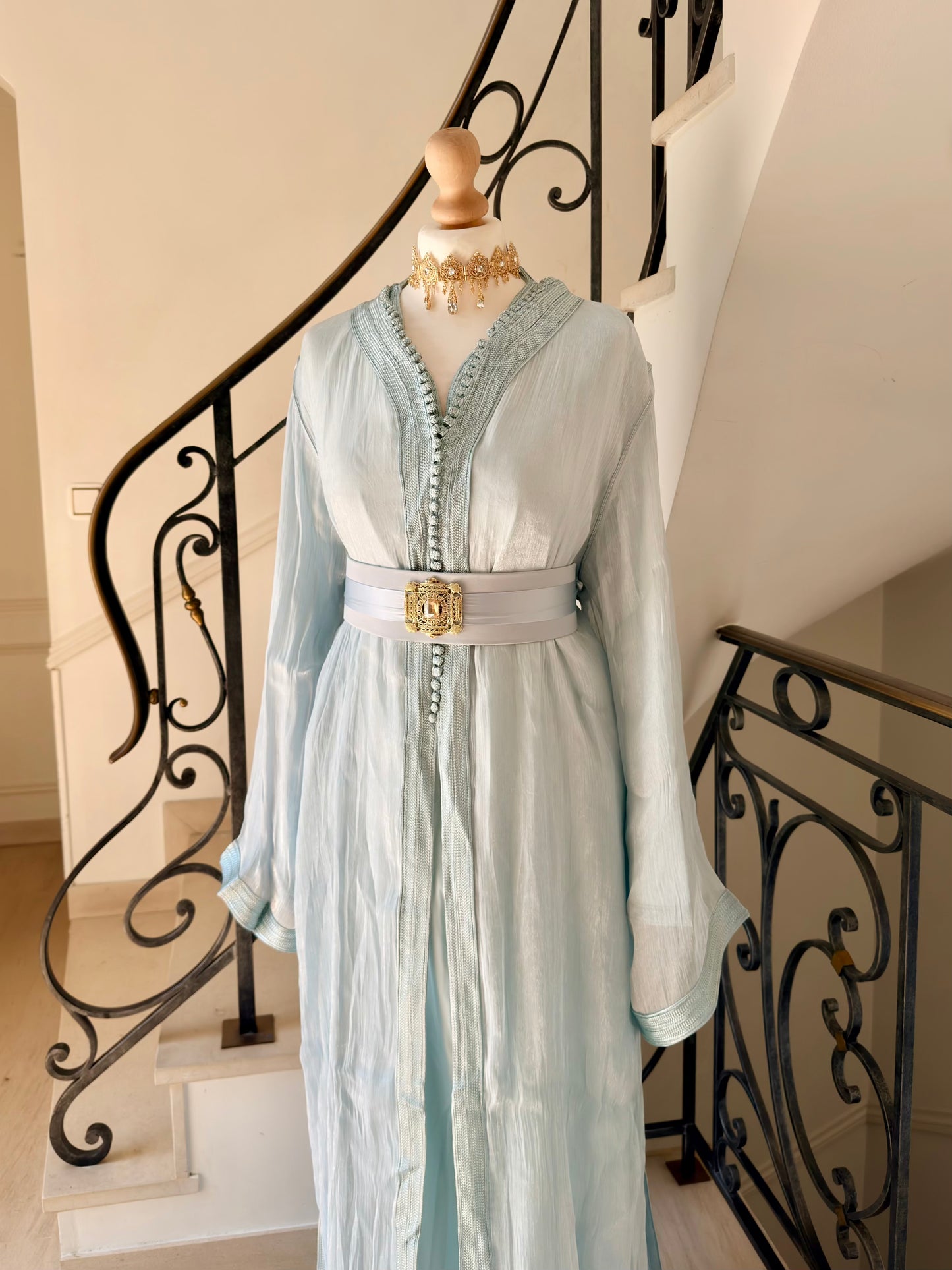 Tekcheta Organza bleu