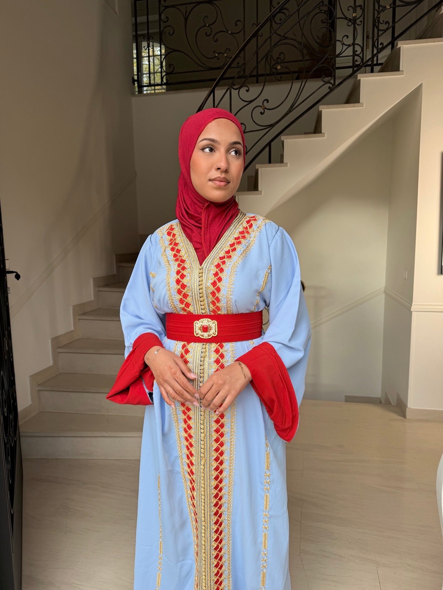 Caftan Mariem bleu