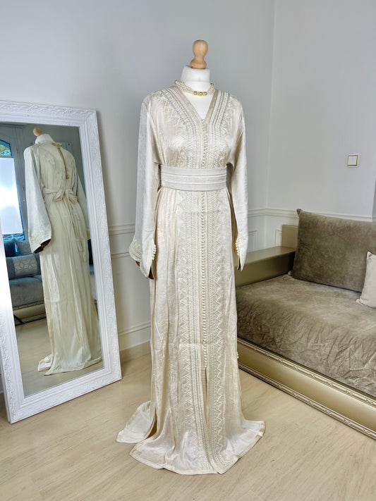 Caftan Naila crème
