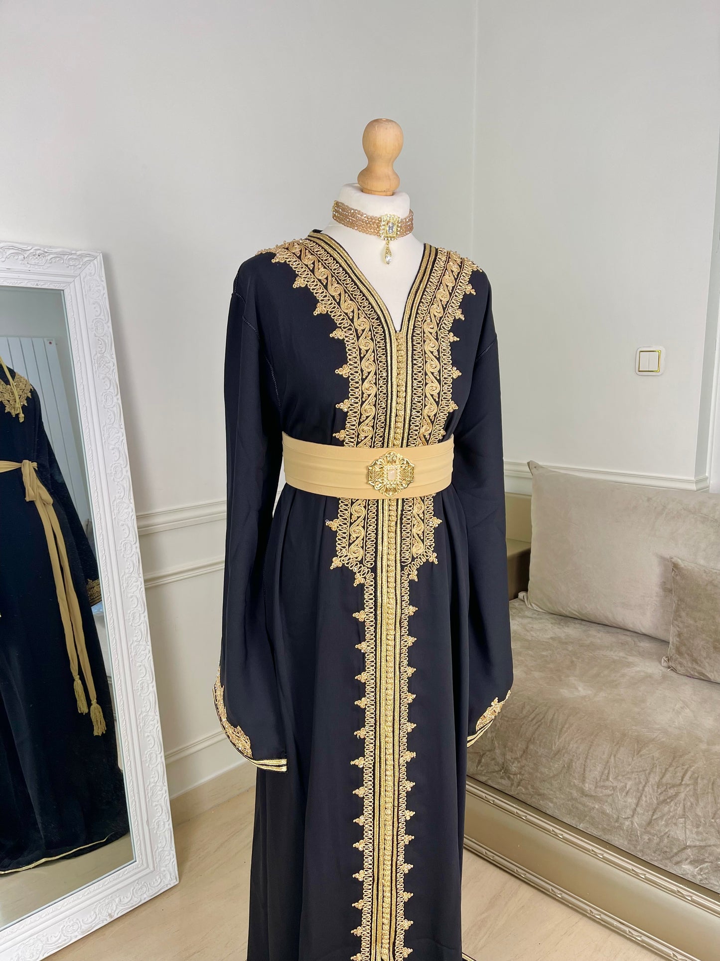 Caftan Wydad noir