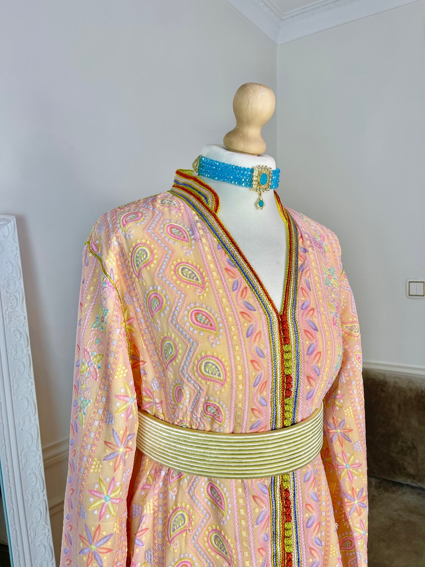 Caftan Sari pastel