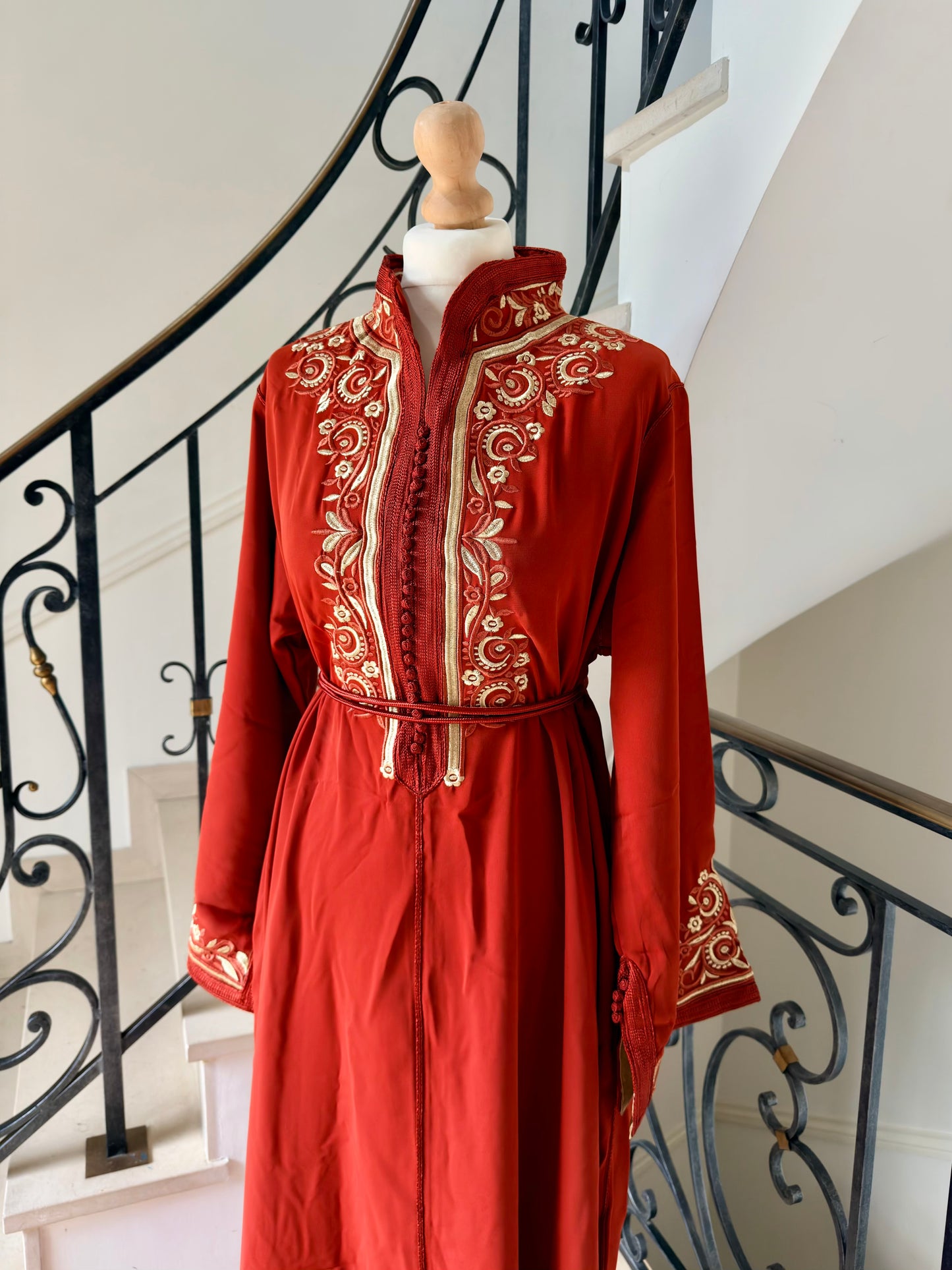 Caftan Sirine brique