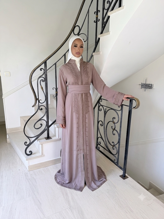 Caftan Wydad taupe