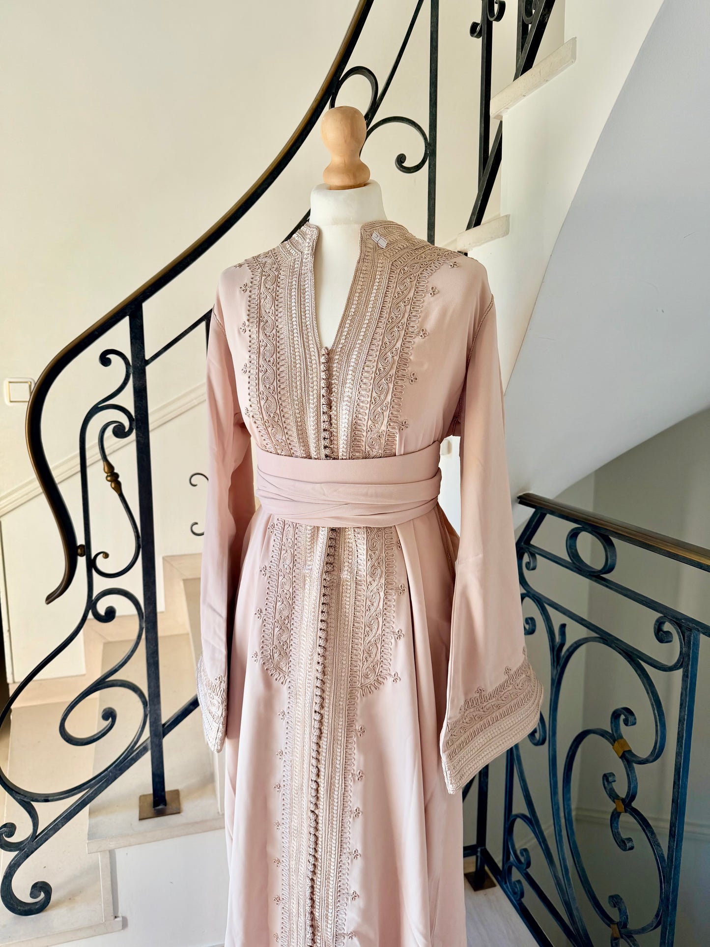 Caftan Wydad blanc cassé
