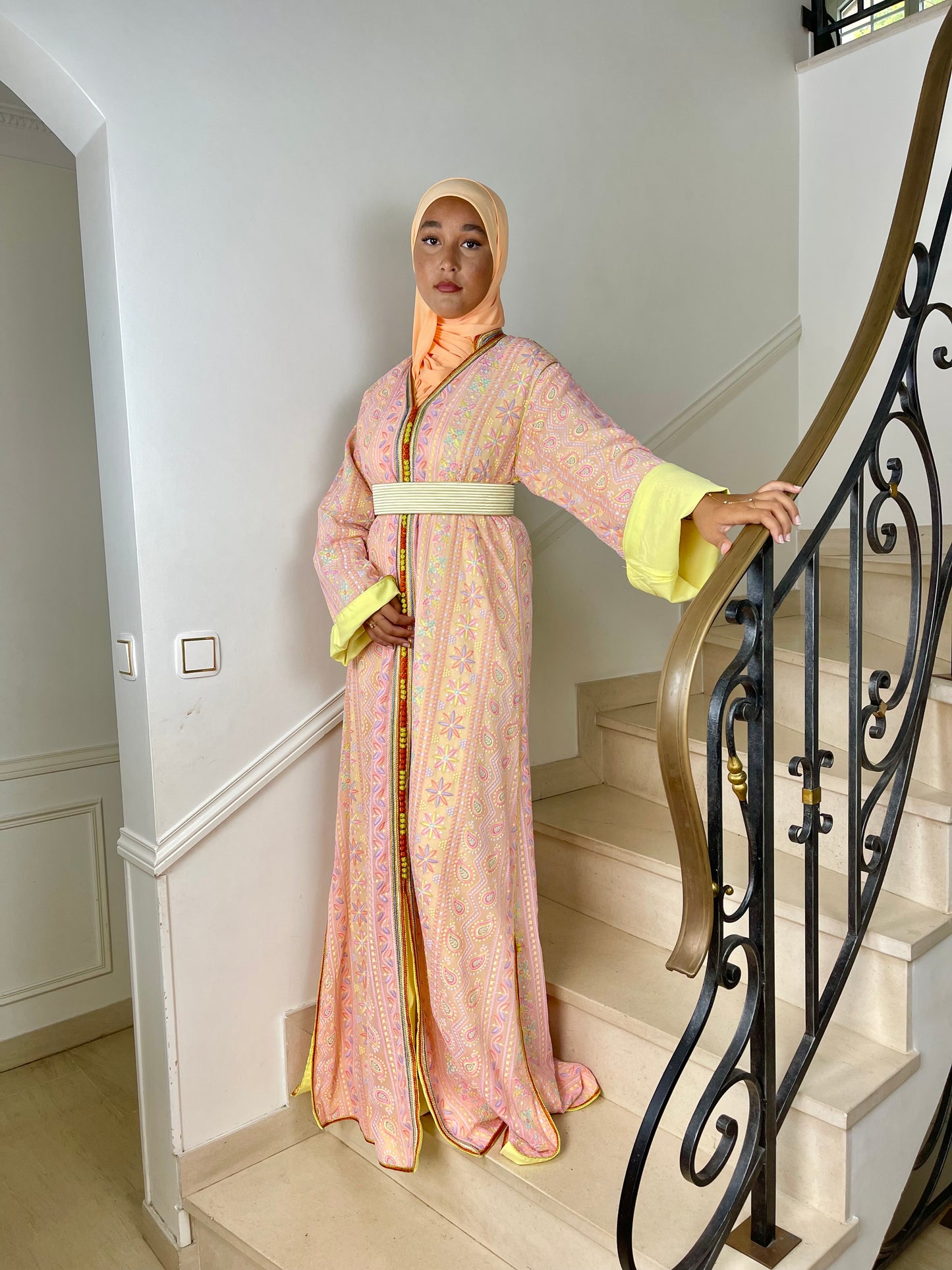 Caftan Sari pastel
